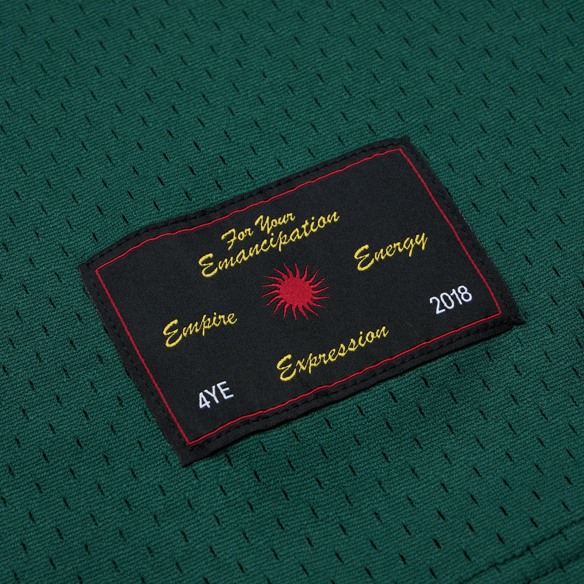 4YE Signature Mesh Jersey Dark Green / Black - Image 10