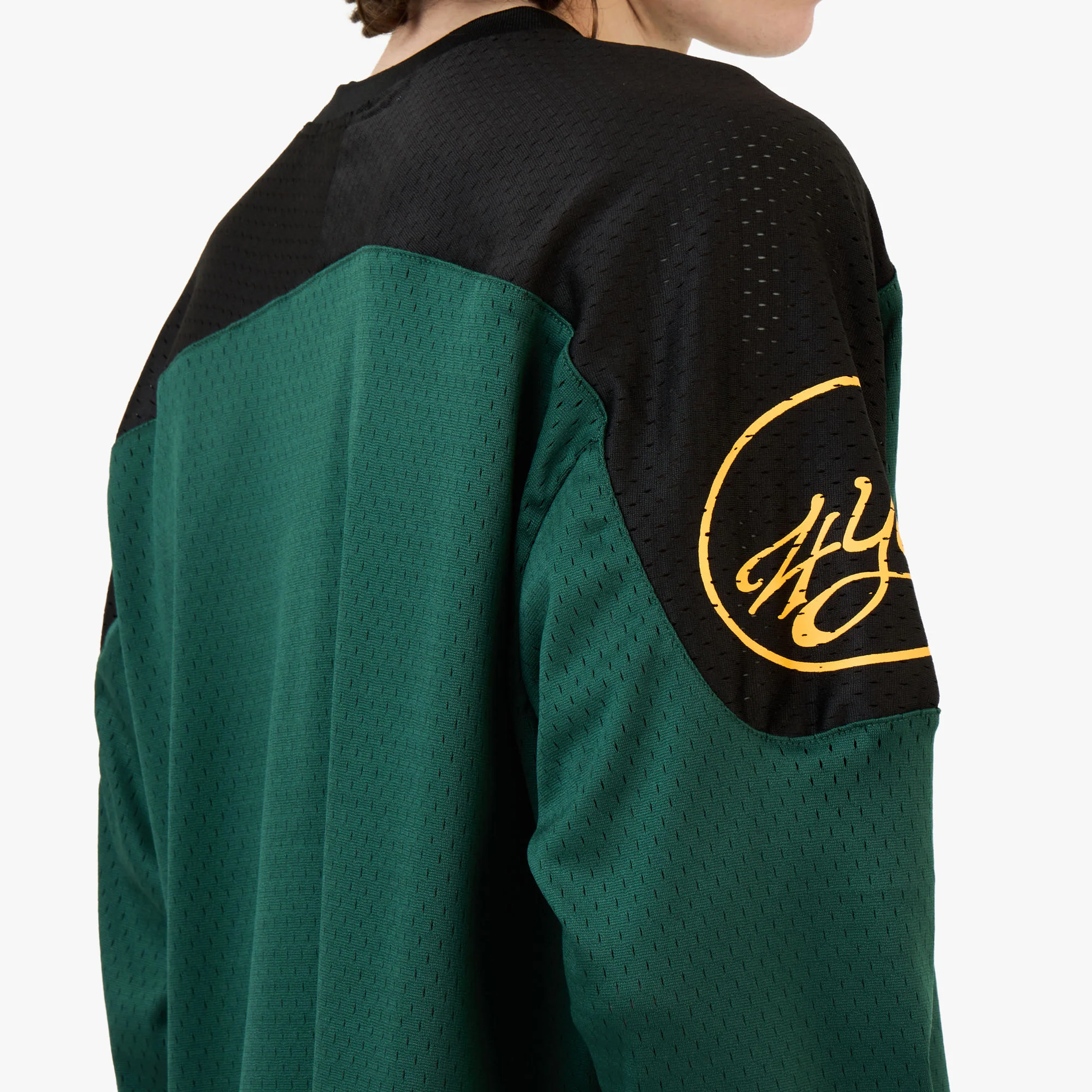 4YE Signature Mesh Jersey Dark Green / Black - Image 5