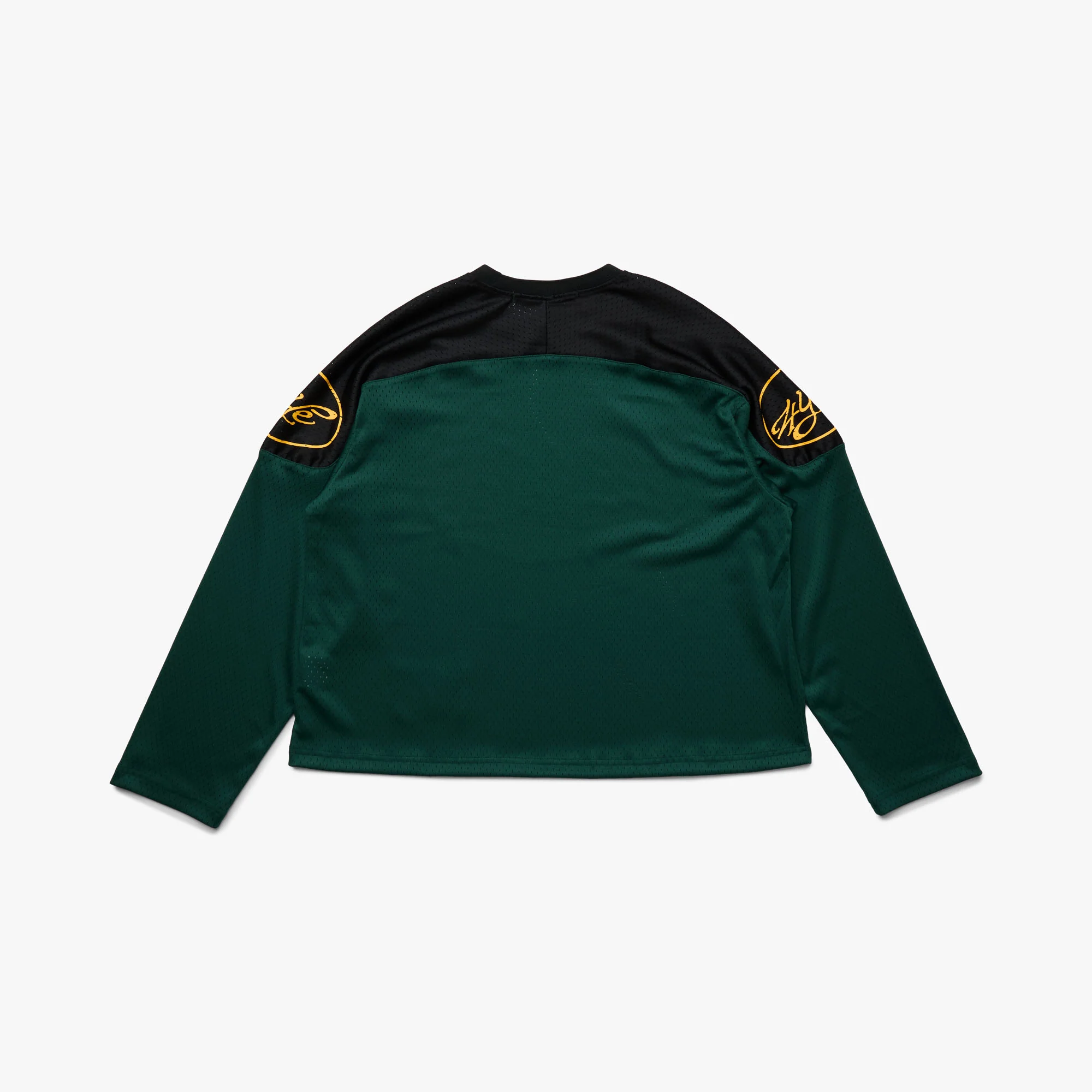 4YE Signature Mesh Jersey Dark Green / Black - Image 8