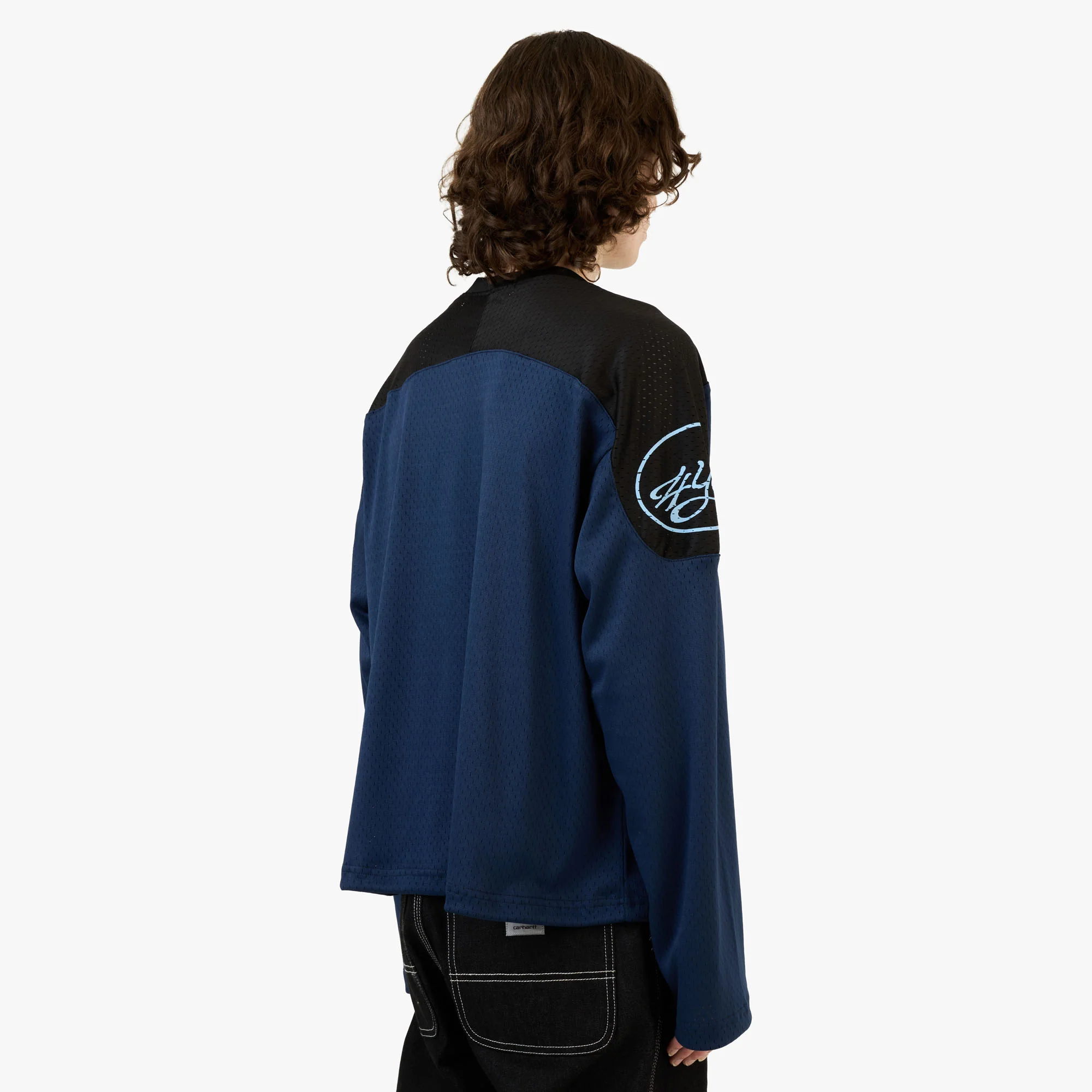 4YE Signature Mesh Jersey Navy / Black - Image 3