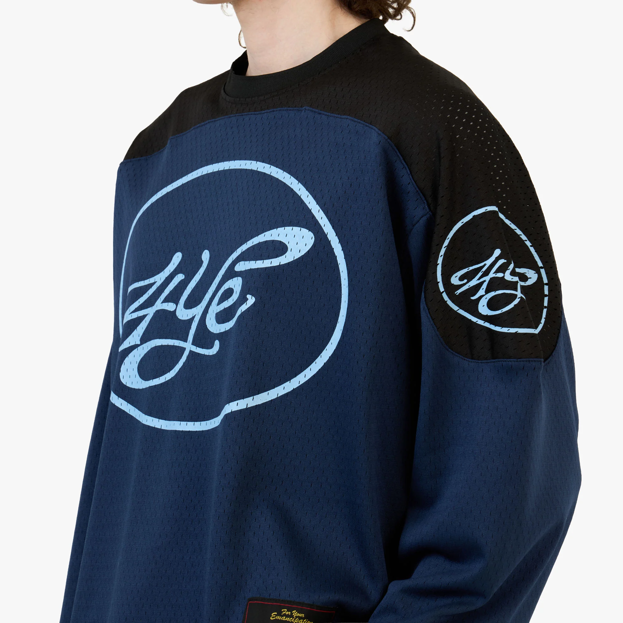 4YE Signature Mesh Jersey Navy / Black - Image 4