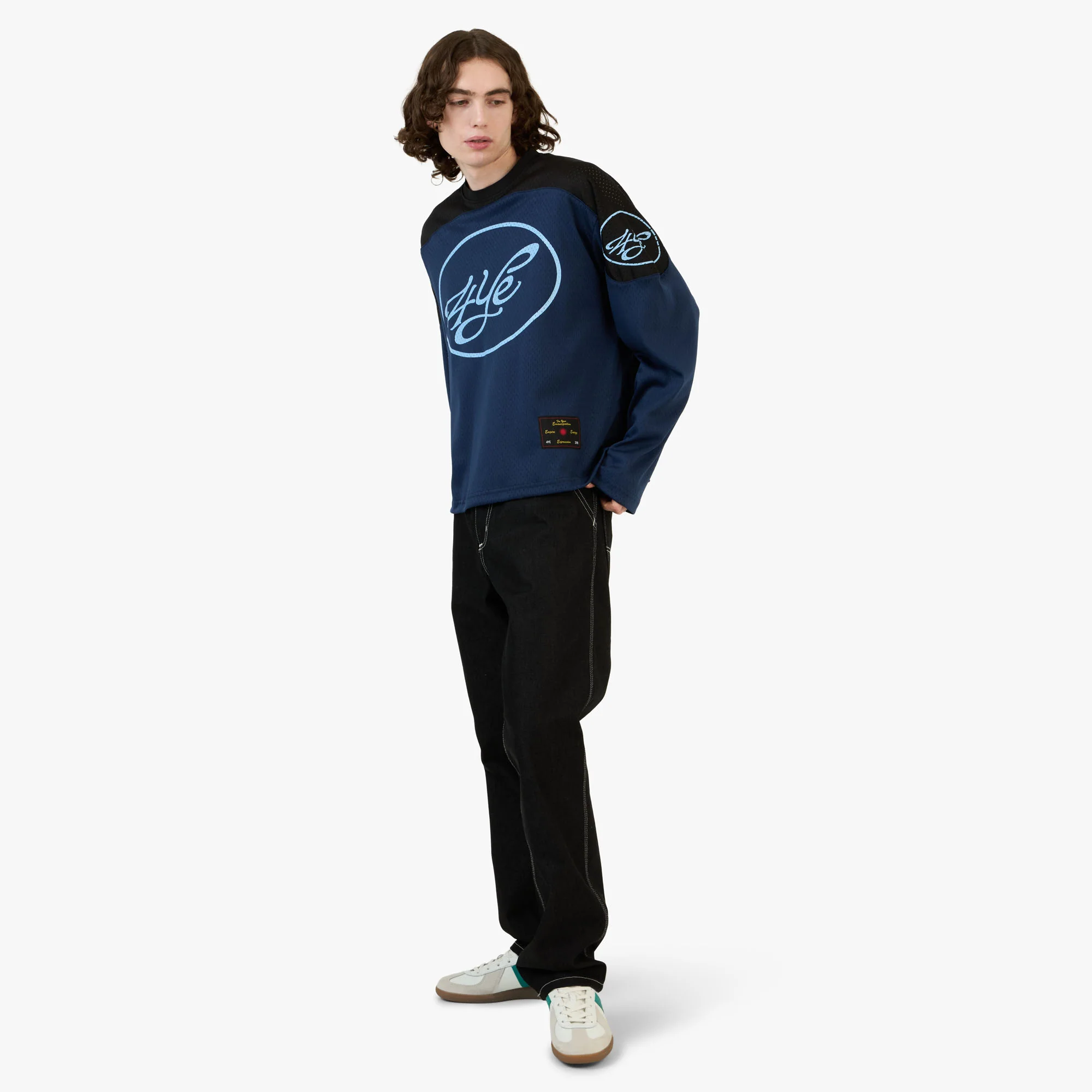 4YE Signature Mesh Jersey Navy / Black - Image 6