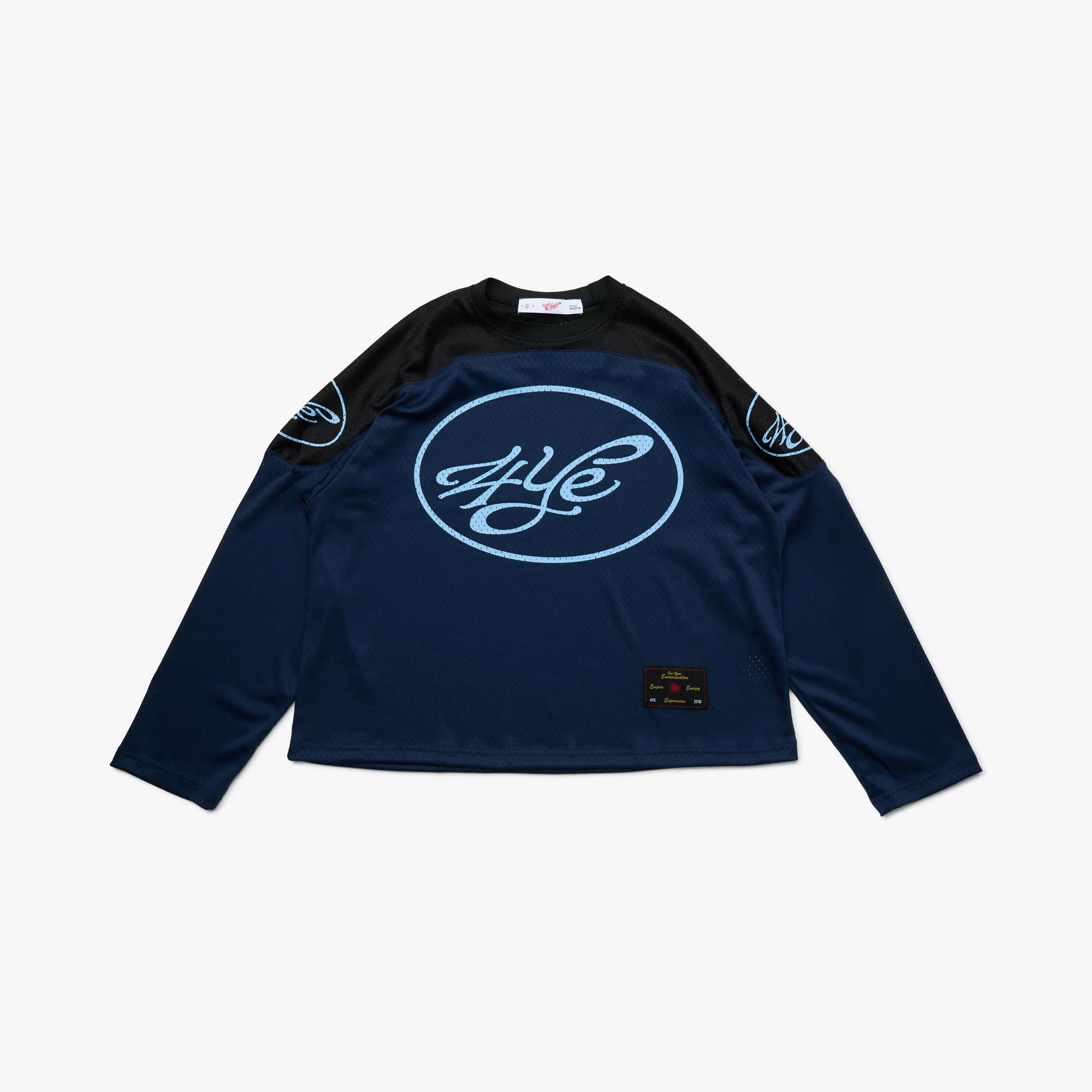 4YE Signature Mesh Jersey Navy / Black - Image 7