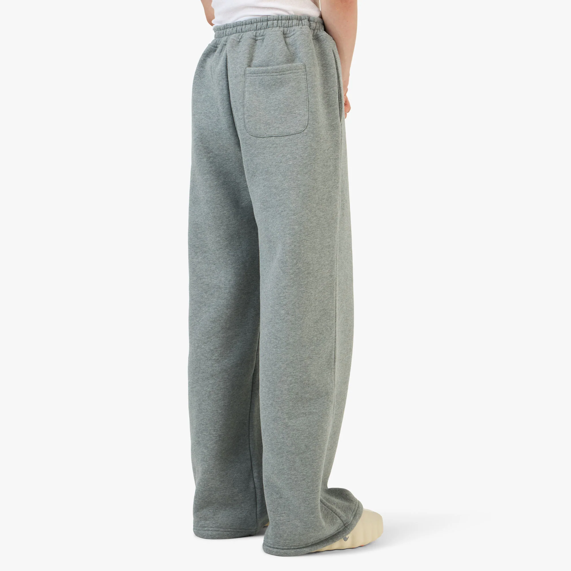 4YE Signature Zip Wide Pant Medium Grey / Forrest Green - Image 3