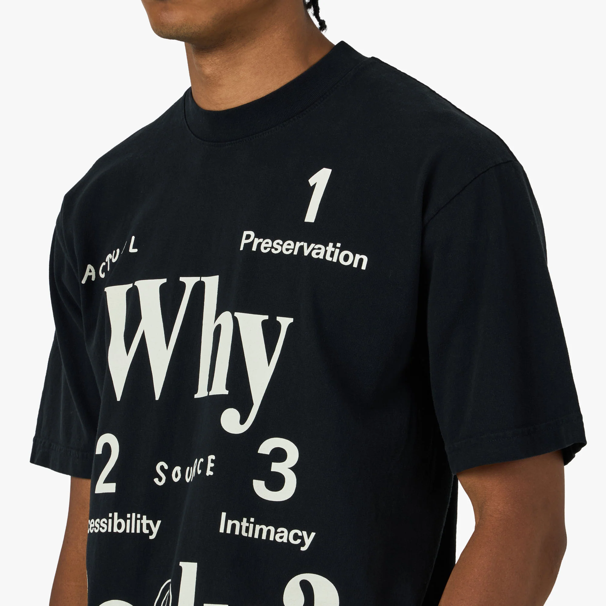 Actual Source Why Books T-Shirt Black - Image 4