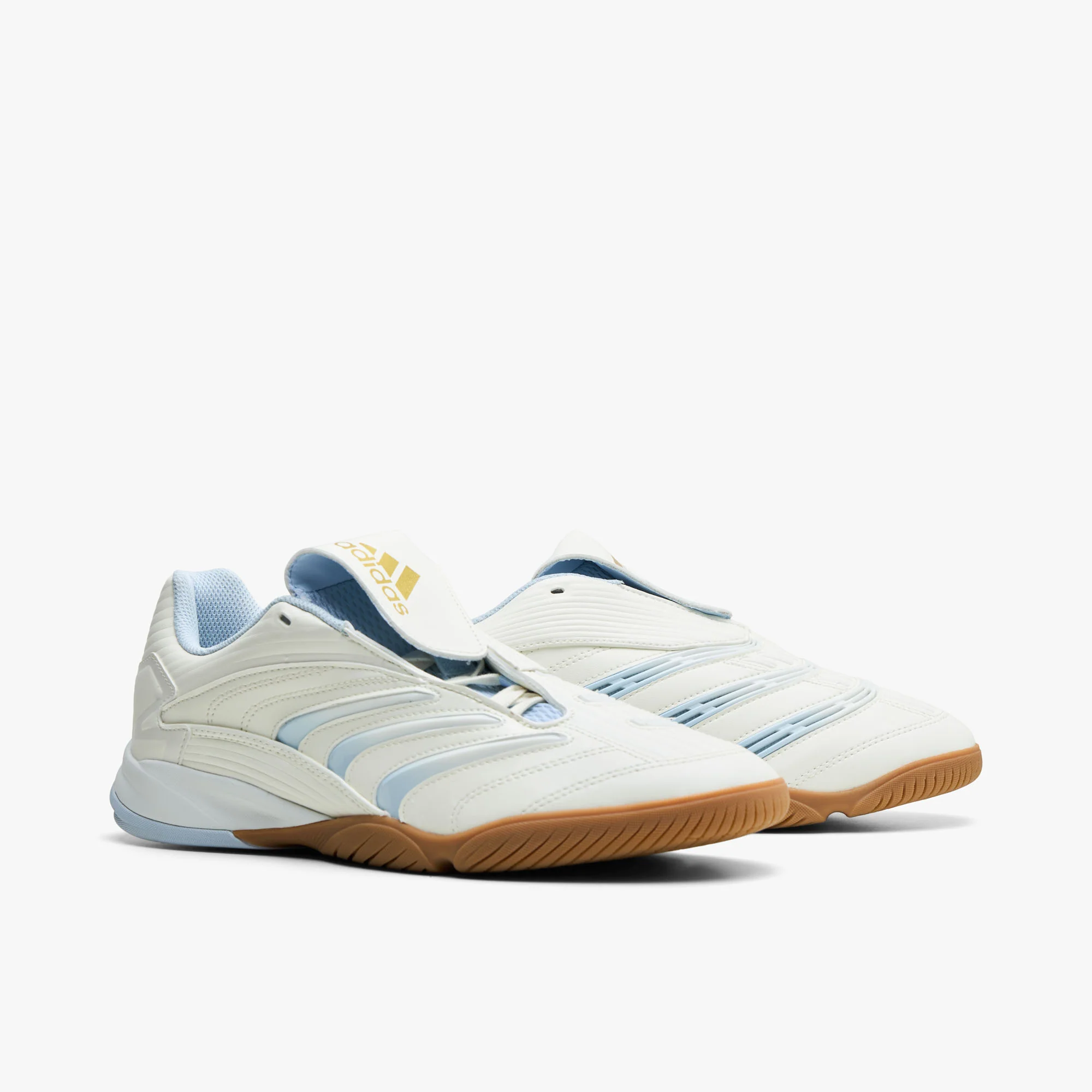 adidas Predator Sala Off White / Crystal Sky - Gum - Image 2