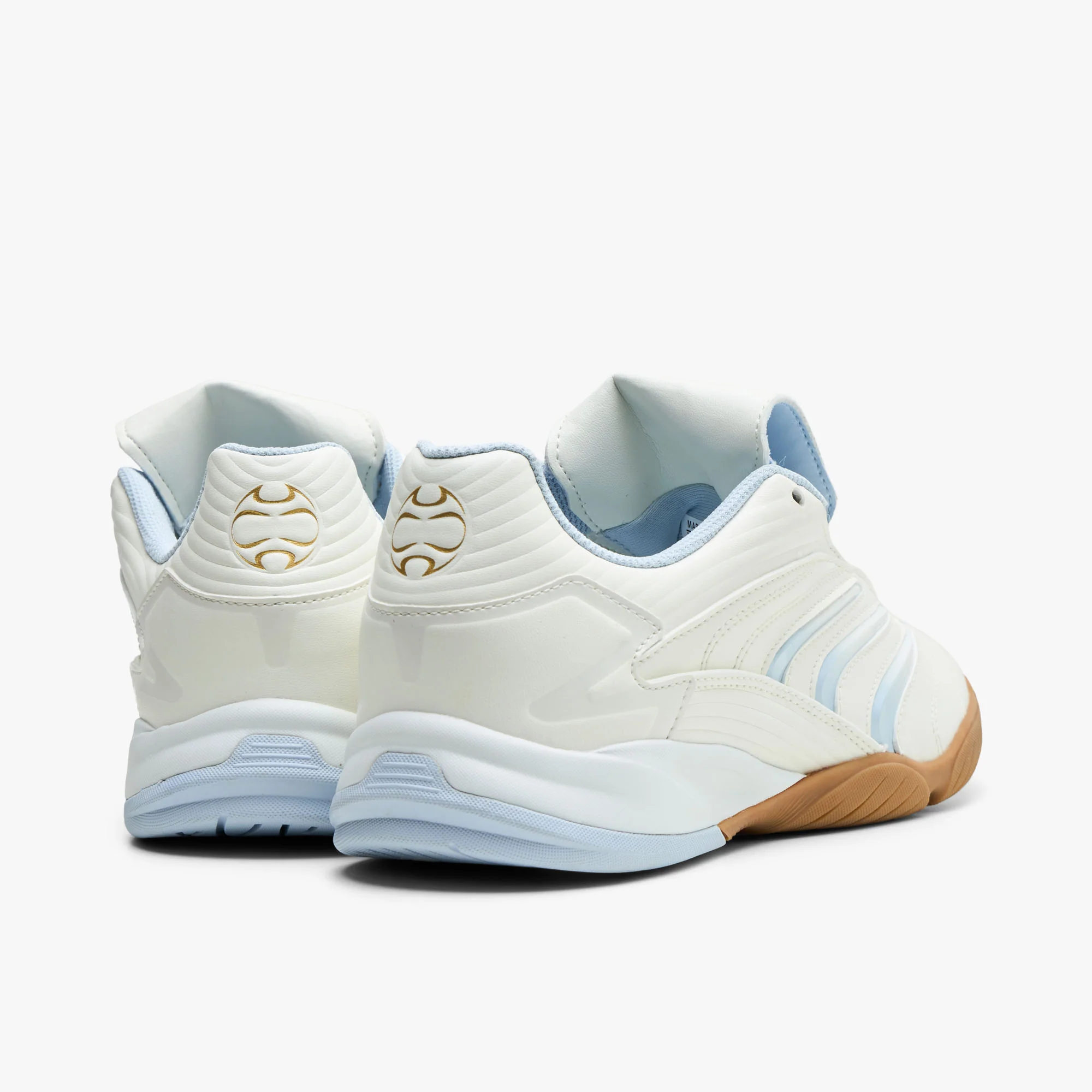 adidas Predator Sala Off White / Crystal Sky - Gum - Image 3