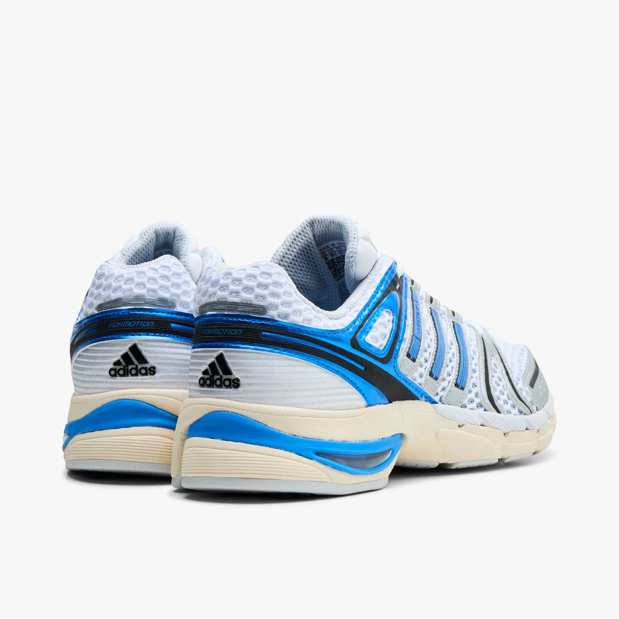 adidas Adistar Control 5 Ftwr White / Lucid Ray Blue - Dash - Image 3