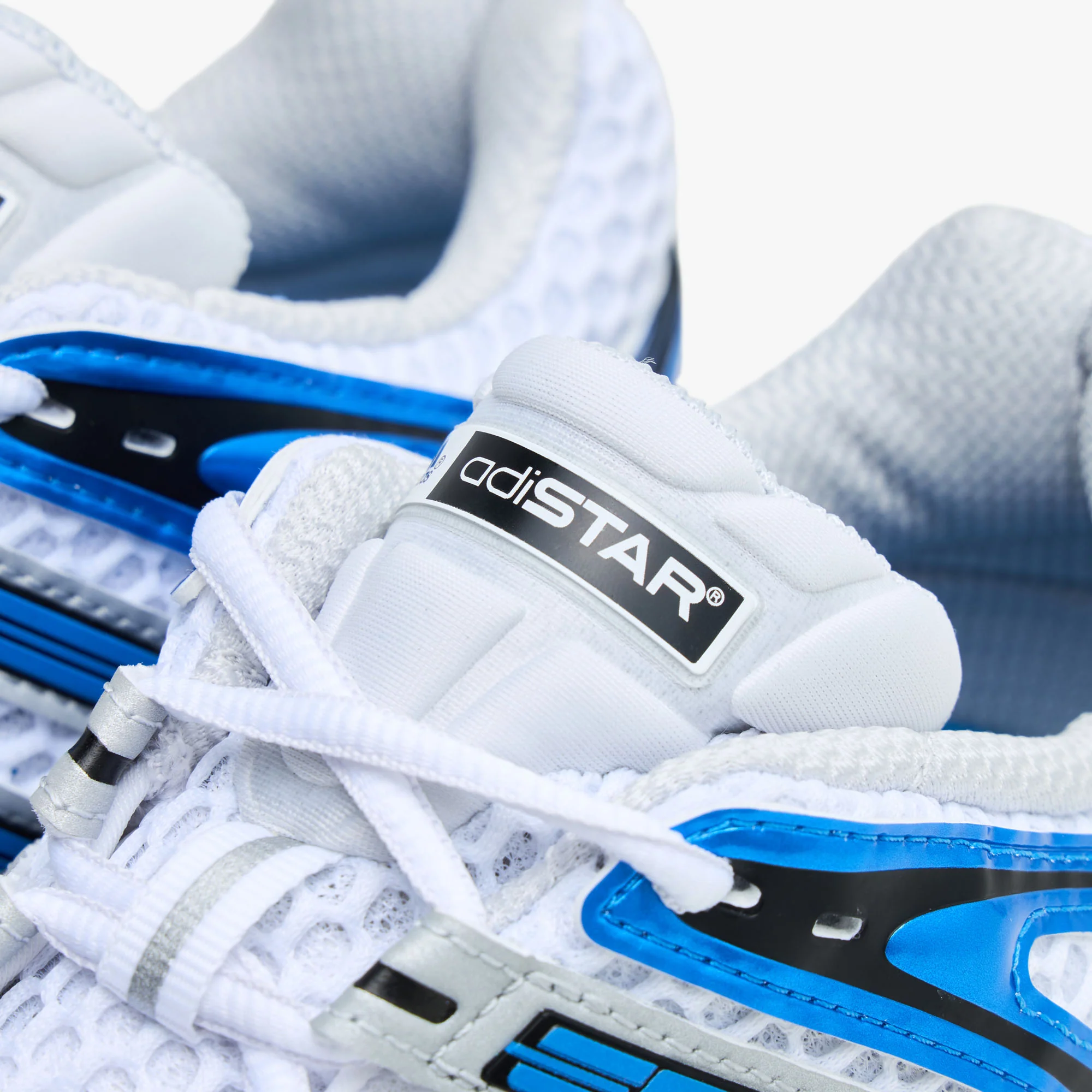 adidas Adistar Control 5 Ftwr White / Lucid Ray Blue - Dash - Image 6