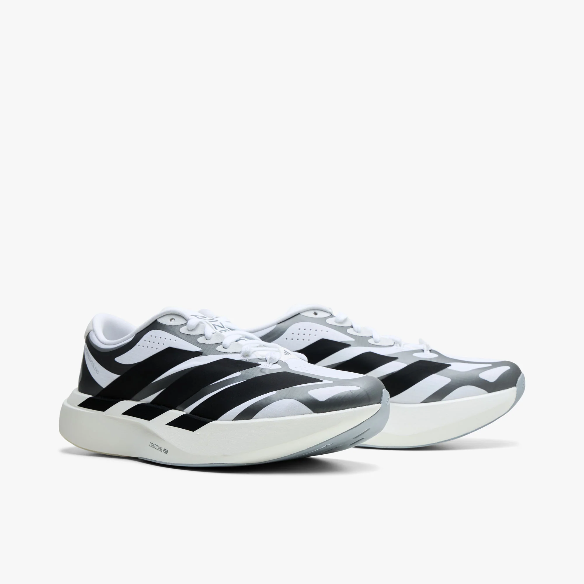 adidas Adizero EVO SL EXO Footwear White / Core Black - Iron Metallic - Image 2