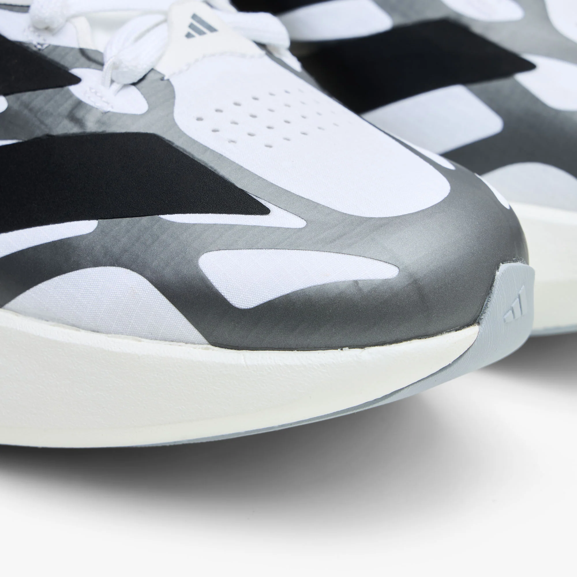 adidas Adizero EVO SL EXO Footwear White / Core Black - Iron Metallic - Image 5