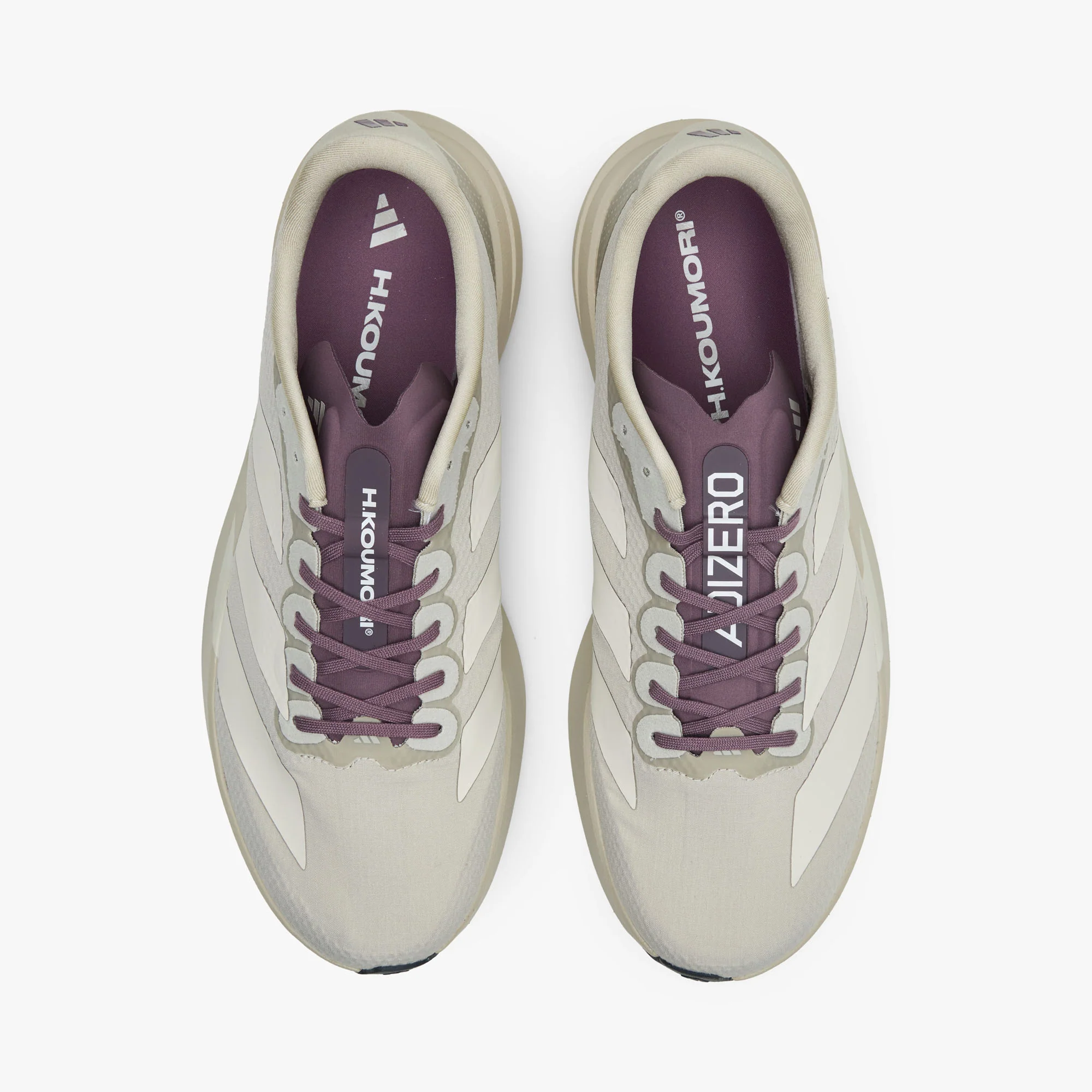adidas Adizero EVO SL Woven HK Putty Grey / Alumina - Shadow - Image 5