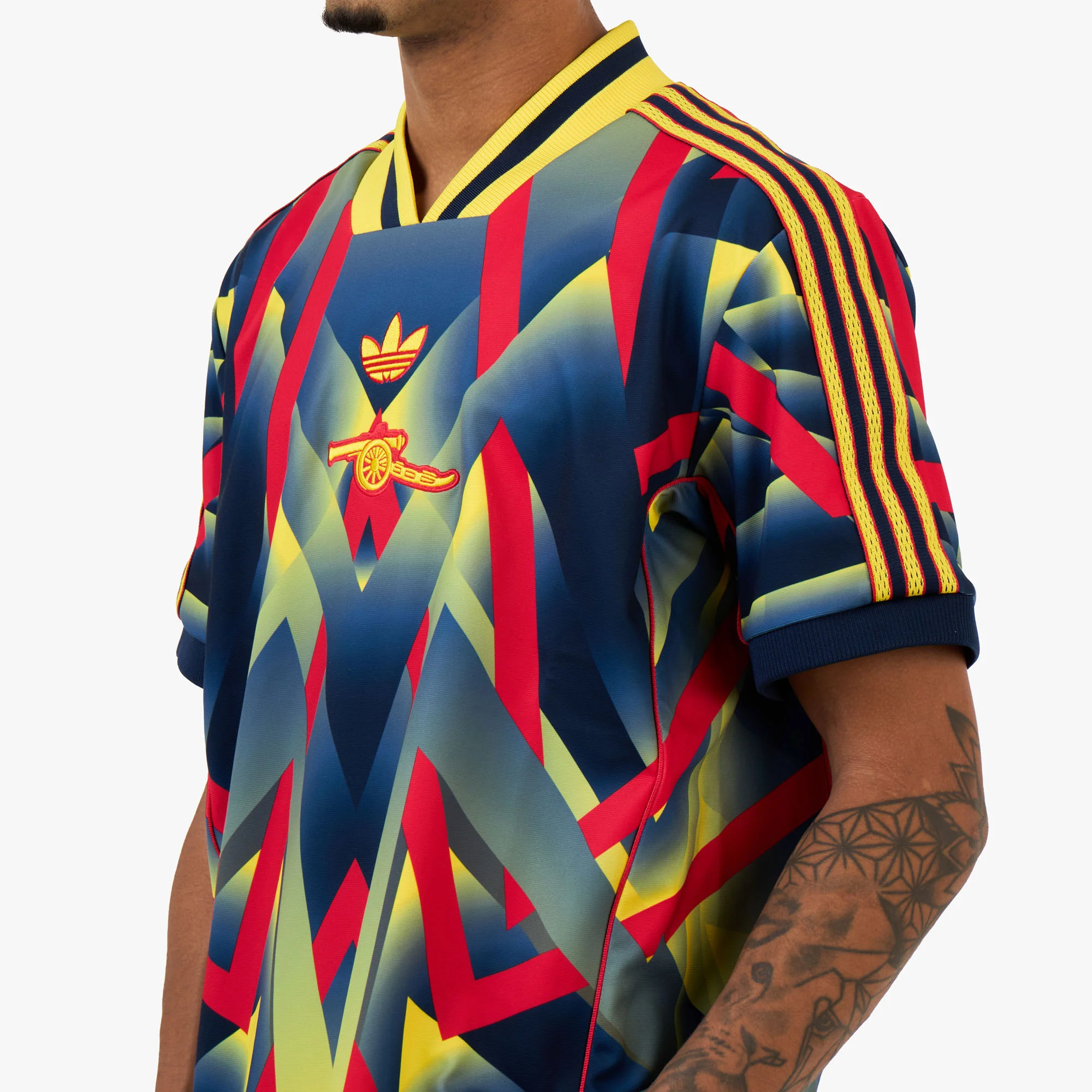 adidas Arsenal FC LFSTLR Jersey Yellow / Pure Ruby - Night Indigo - Image 4