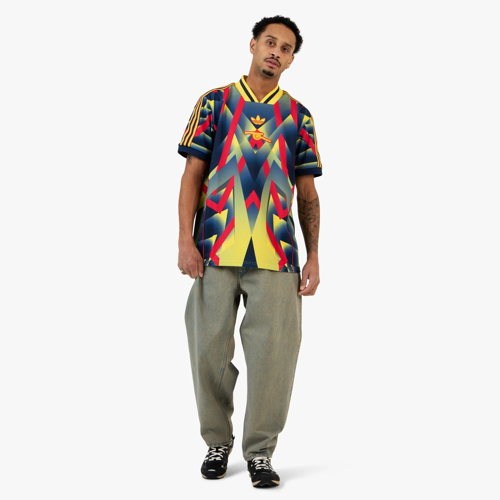 adidas Arsenal FC LFSTLR Jersey Yellow / Pure Ruby - Night Indigo - Image 6