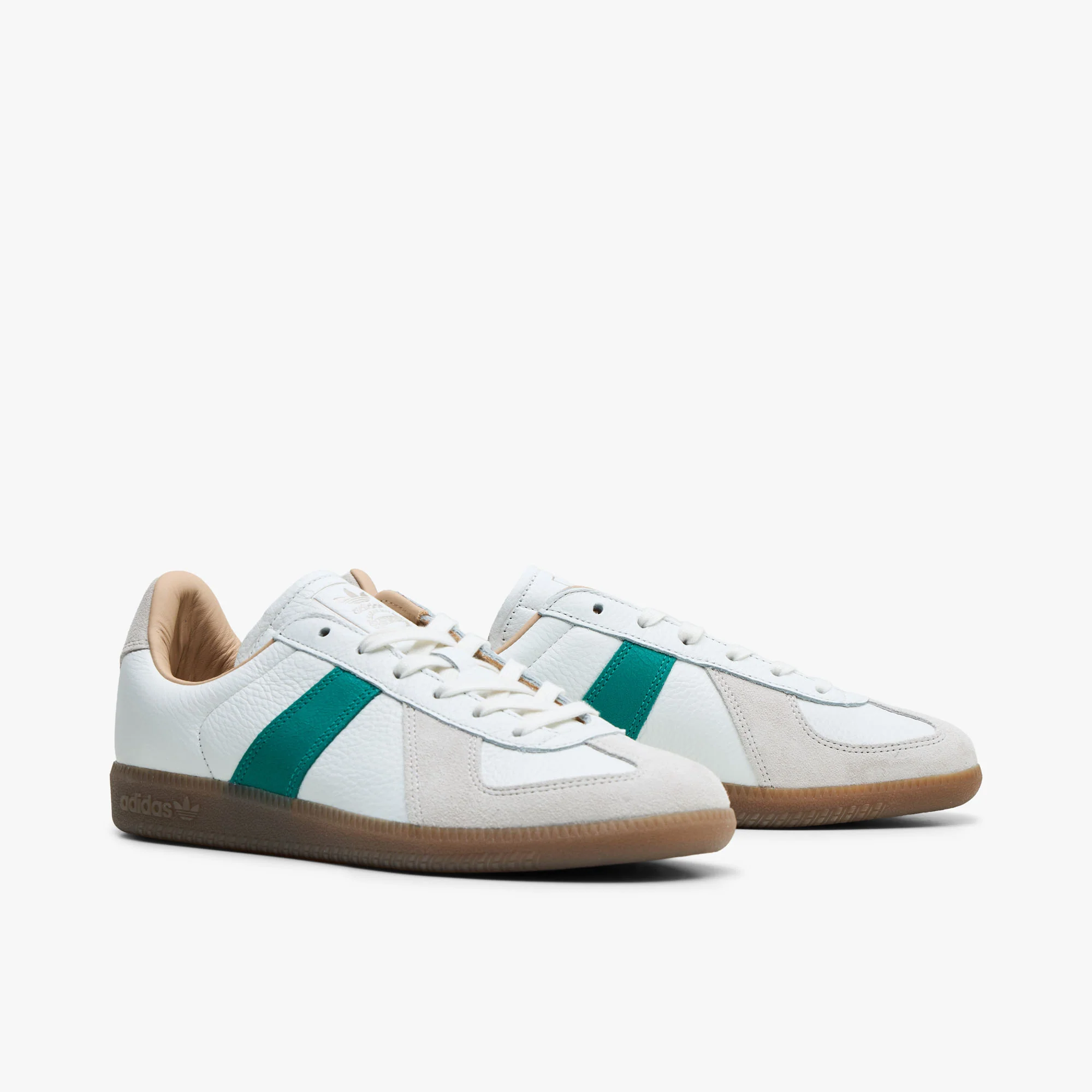adidas BW Army Core White / Power Green - Gum - Image 2