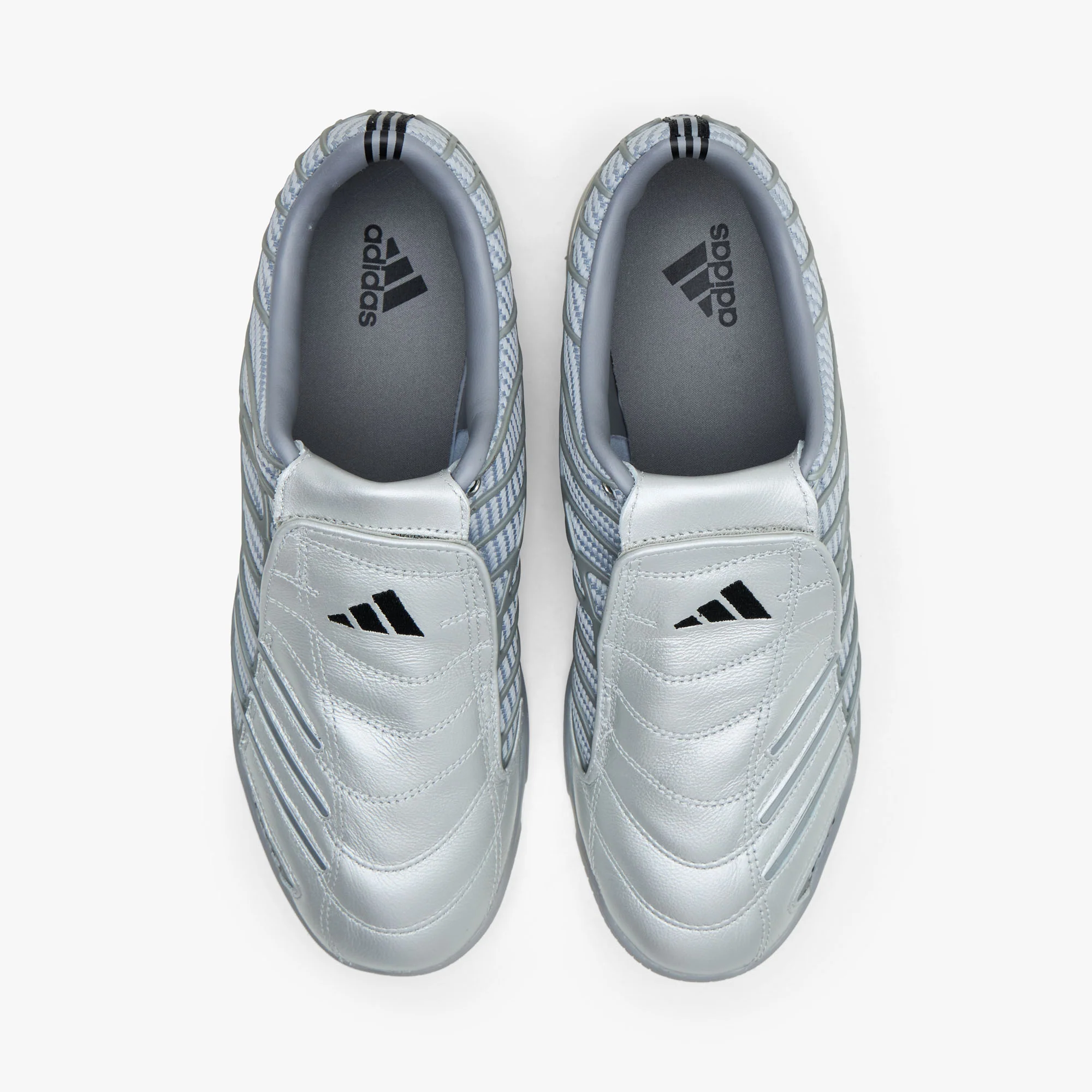 adidas F50 Sala Silver Met. / Silver Met. - Grey Three - Image 4