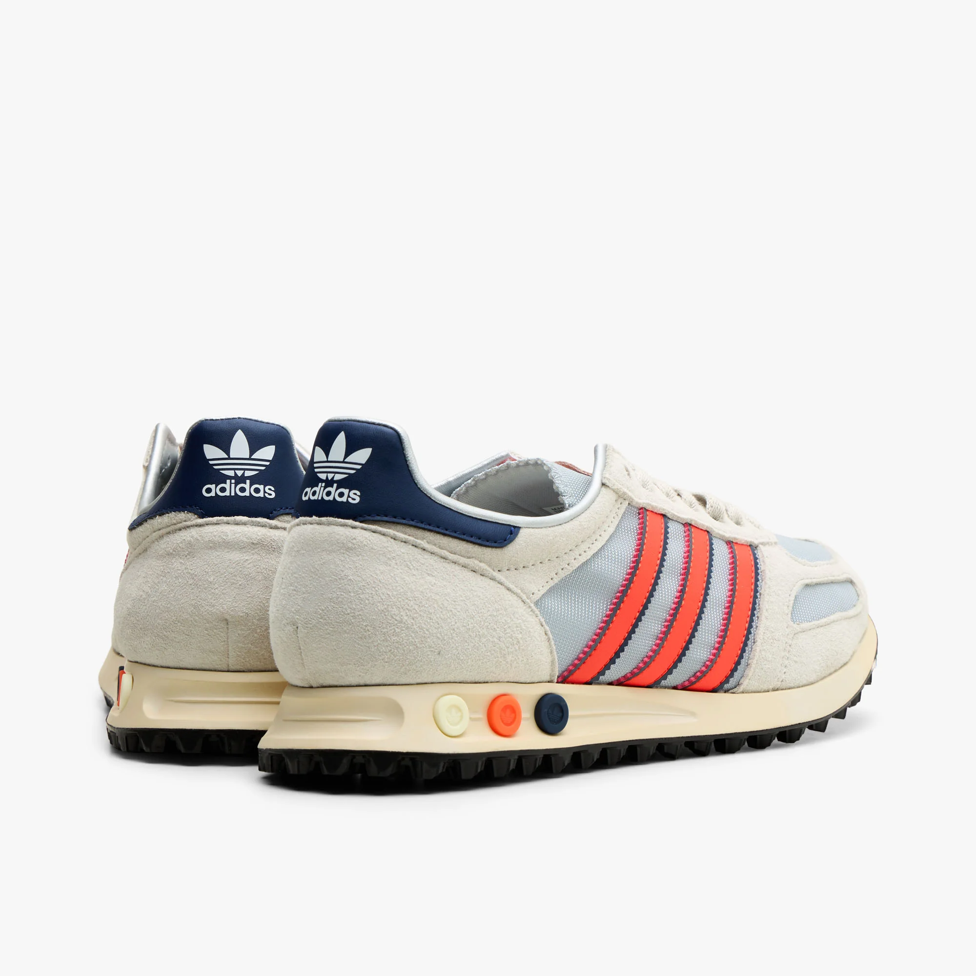 adidas LA Trainer OG Silver Metallic  / Dark Blue - Image 4