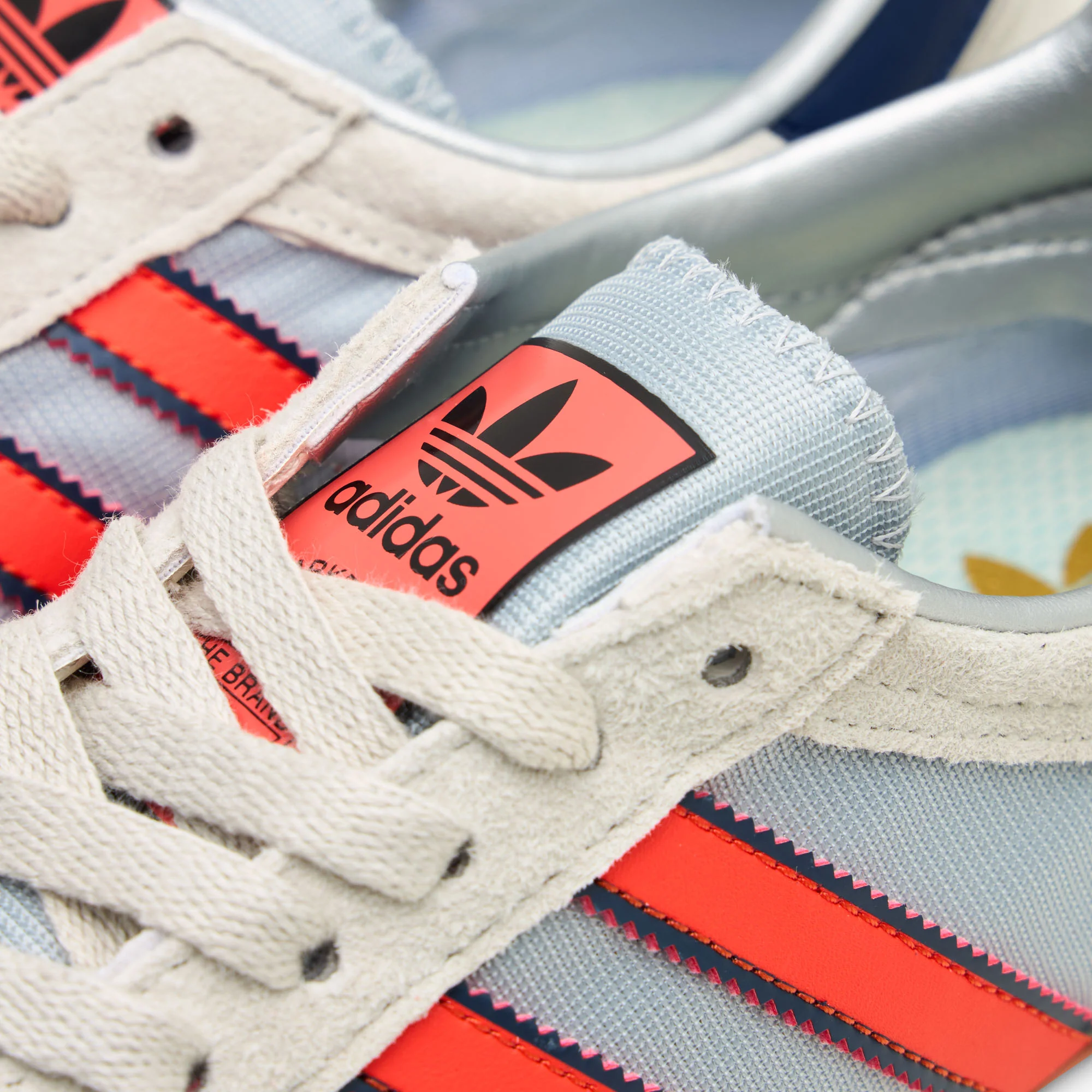 adidas LA Trainer OG Silver Metallic  / Dark Blue - Image 7