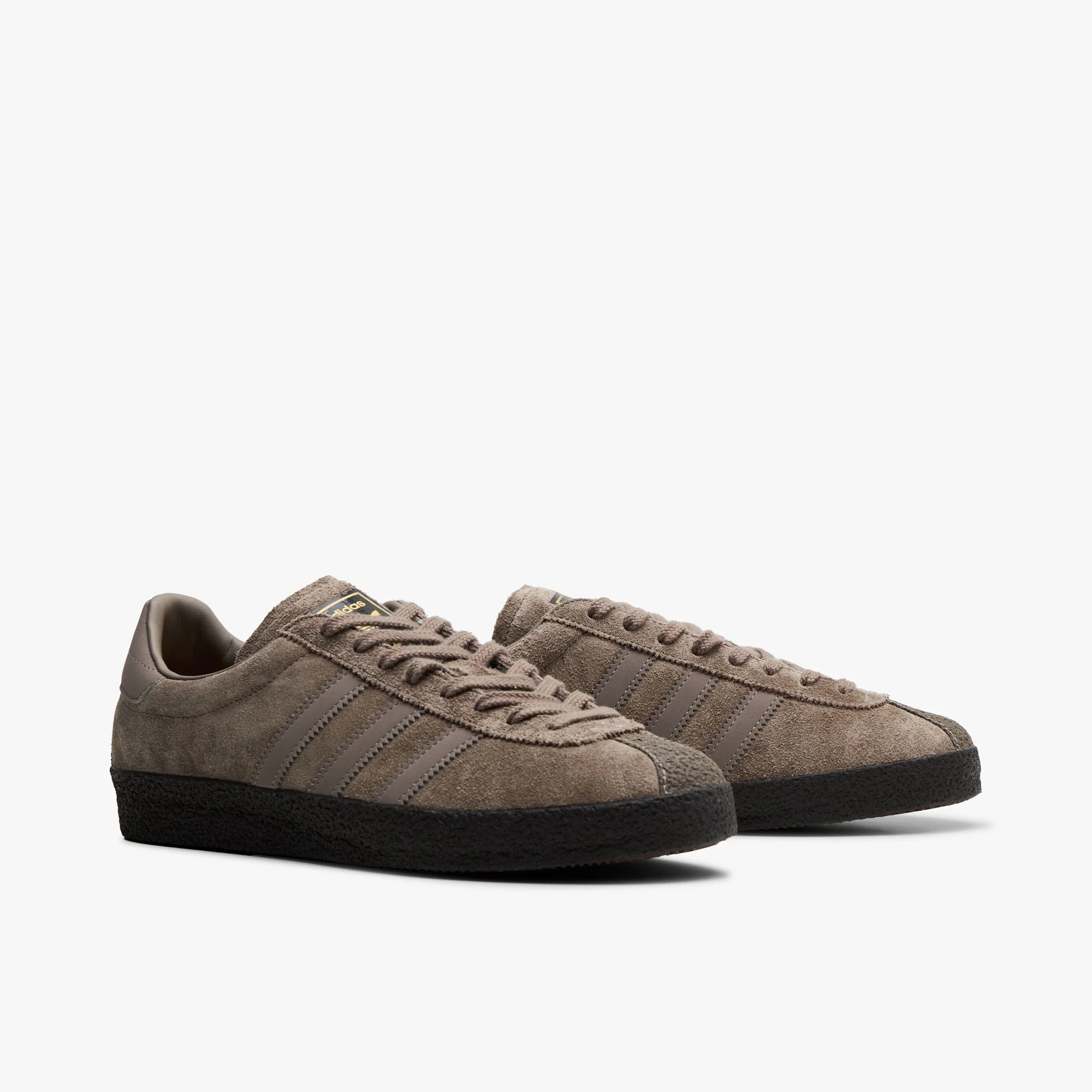 adidas Mendacino Spezial Blanch Brown / Shadow Red - Image 2