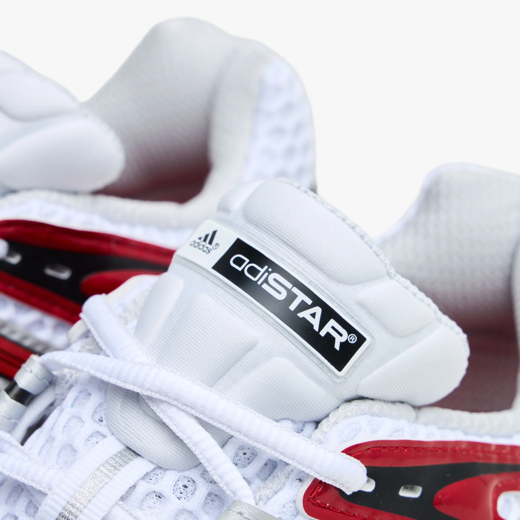 adidas Originals Adistar Control 5 Ftwr White / Better Scarlet Grey - Image 6