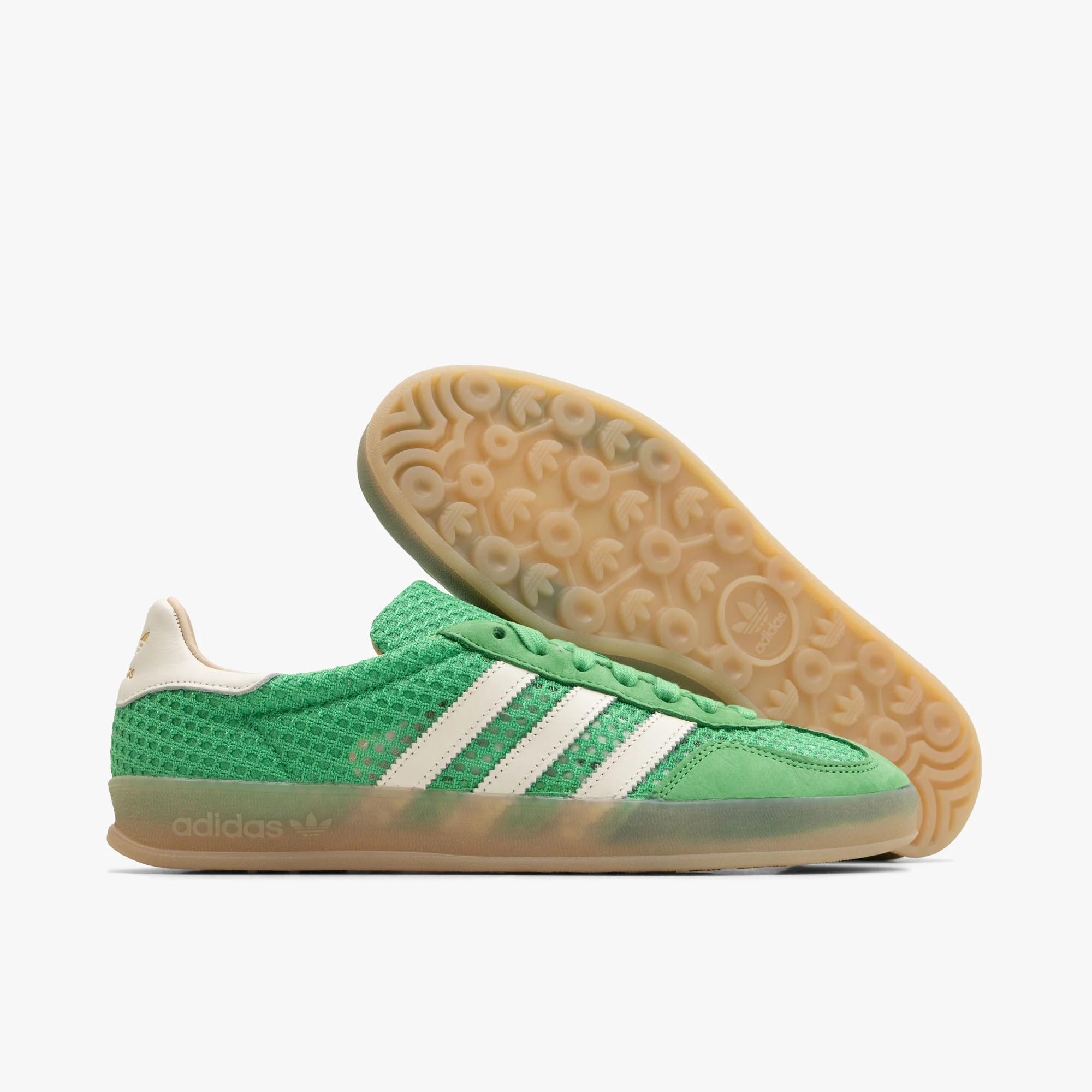 adidas Originals Gazelle Indoor Energy Green / Off White - Magic Beige - Image 2