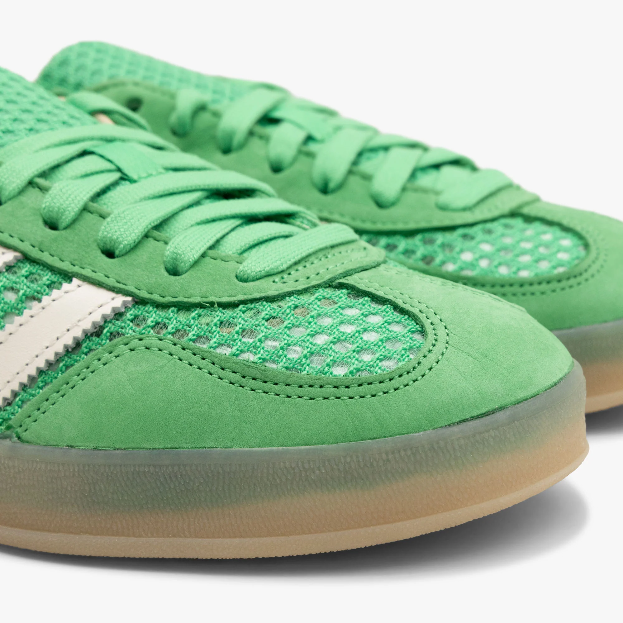 adidas Originals Gazelle Indoor Energy Green / Off White - Magic Beige - Image 6