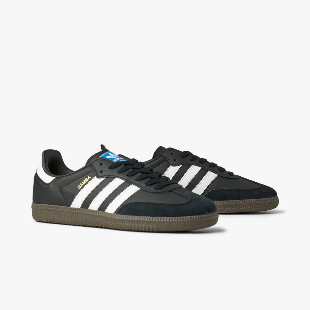 DNU - adidas Originals Samba OG Core Black / Cloud White - Gum - Image 3