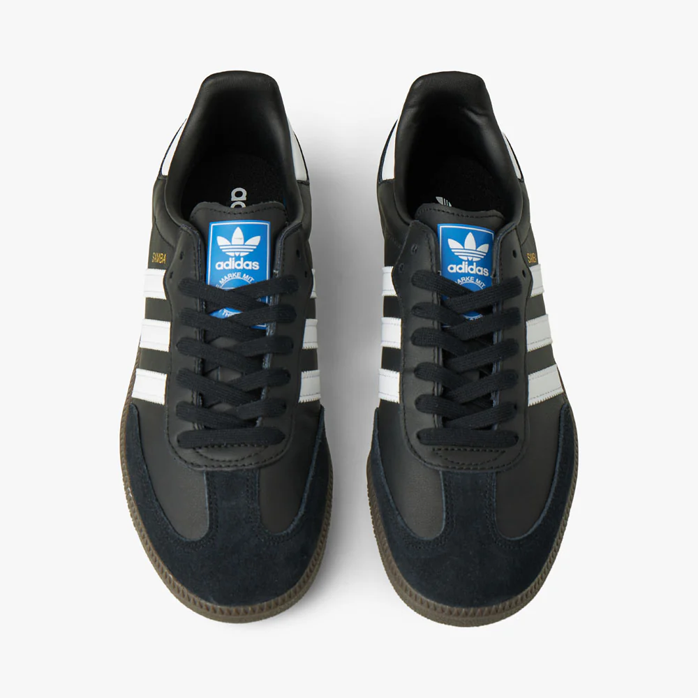 DNU - adidas Originals Samba OG Core Black / Cloud White - Gum - Image 5