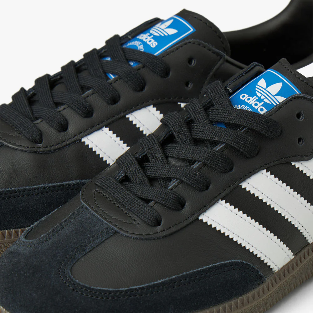 DNU - adidas Originals Samba OG Core Black / Cloud White - Gum - Image 7
