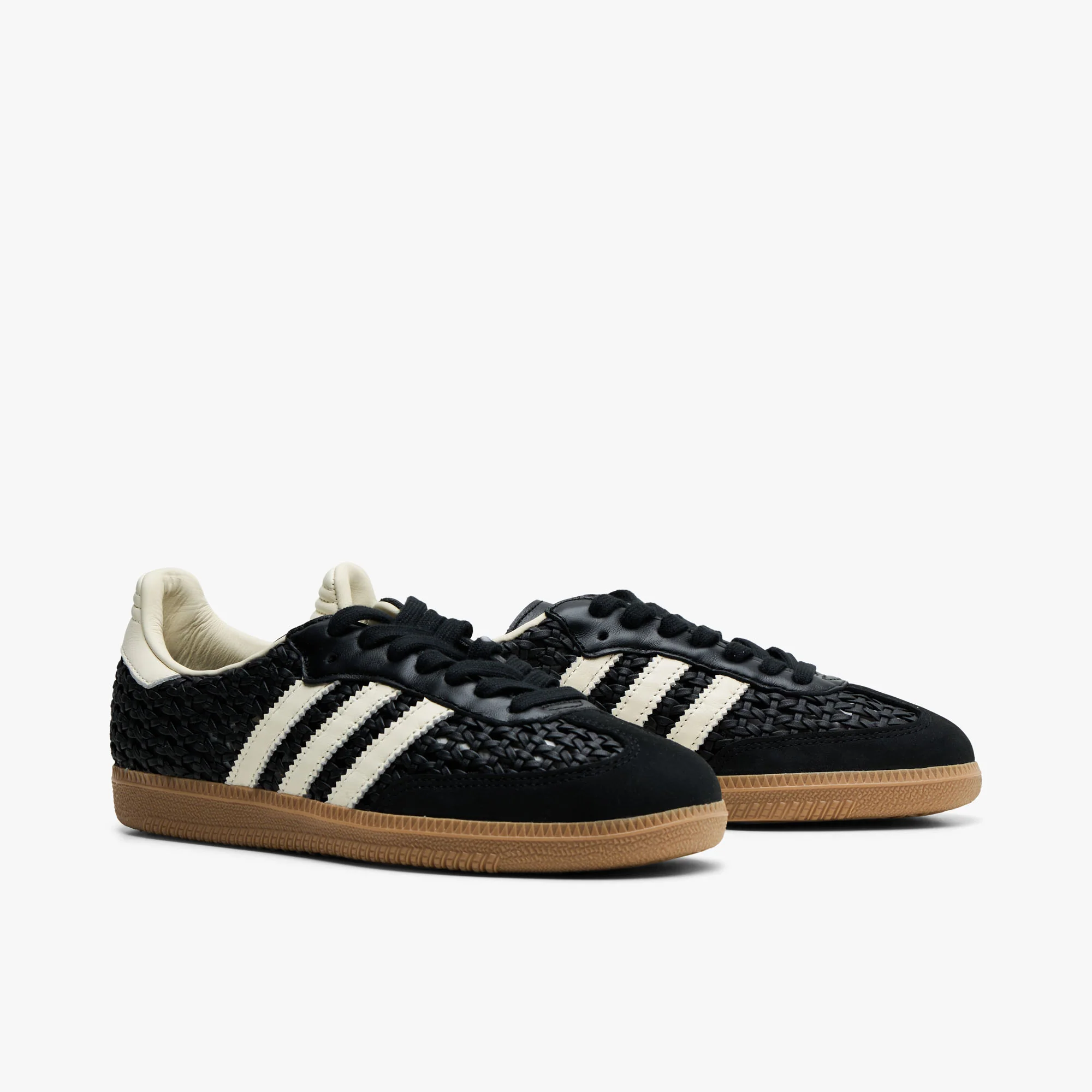 adidas Originals Women's Samba OG Core Black / Cream White - Image 2