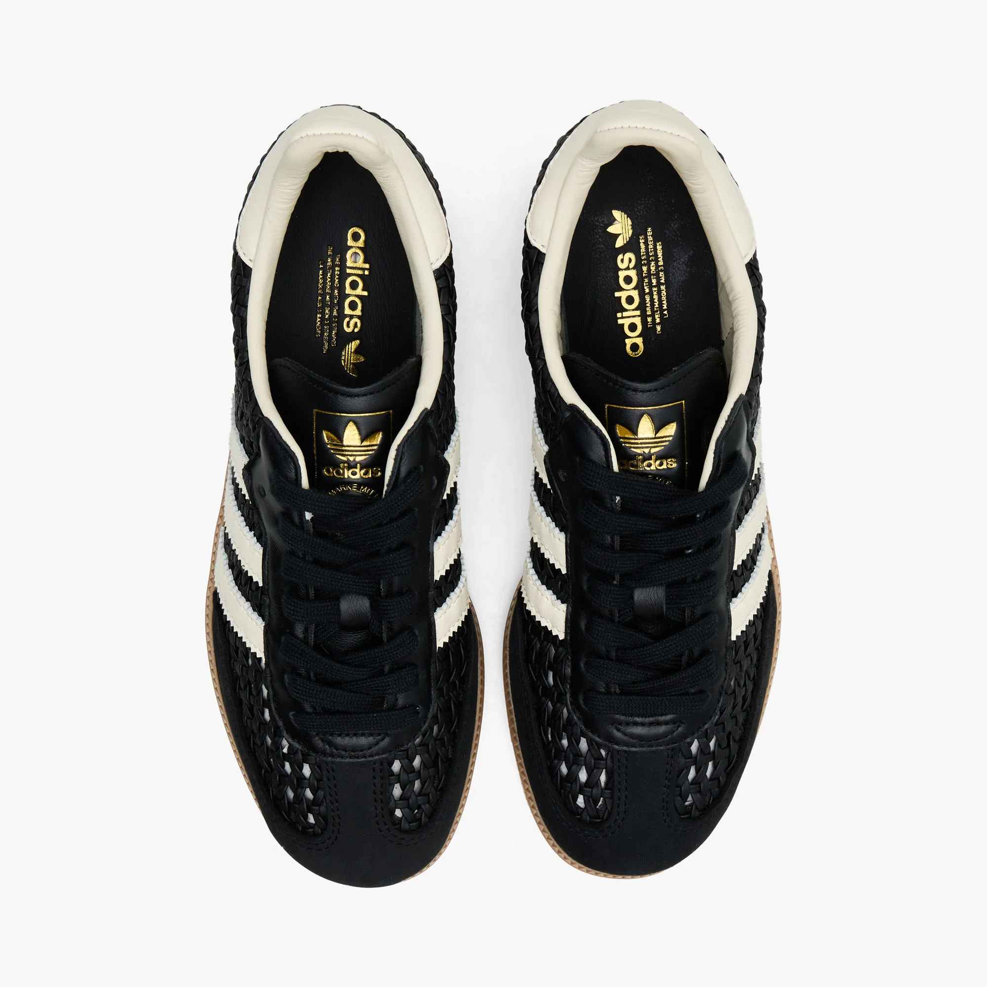 adidas Originals Women's Samba OG Core Black / Cream White - Image 4