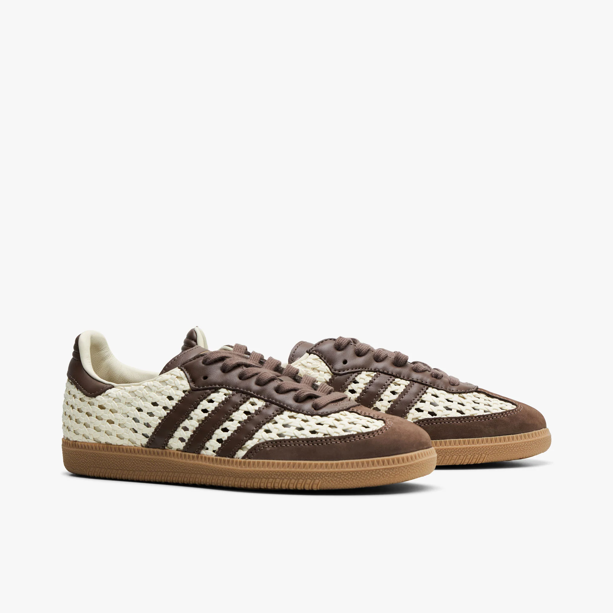 adidas Originals Women's Samba OG Cream White / Earth Strata - Image 2