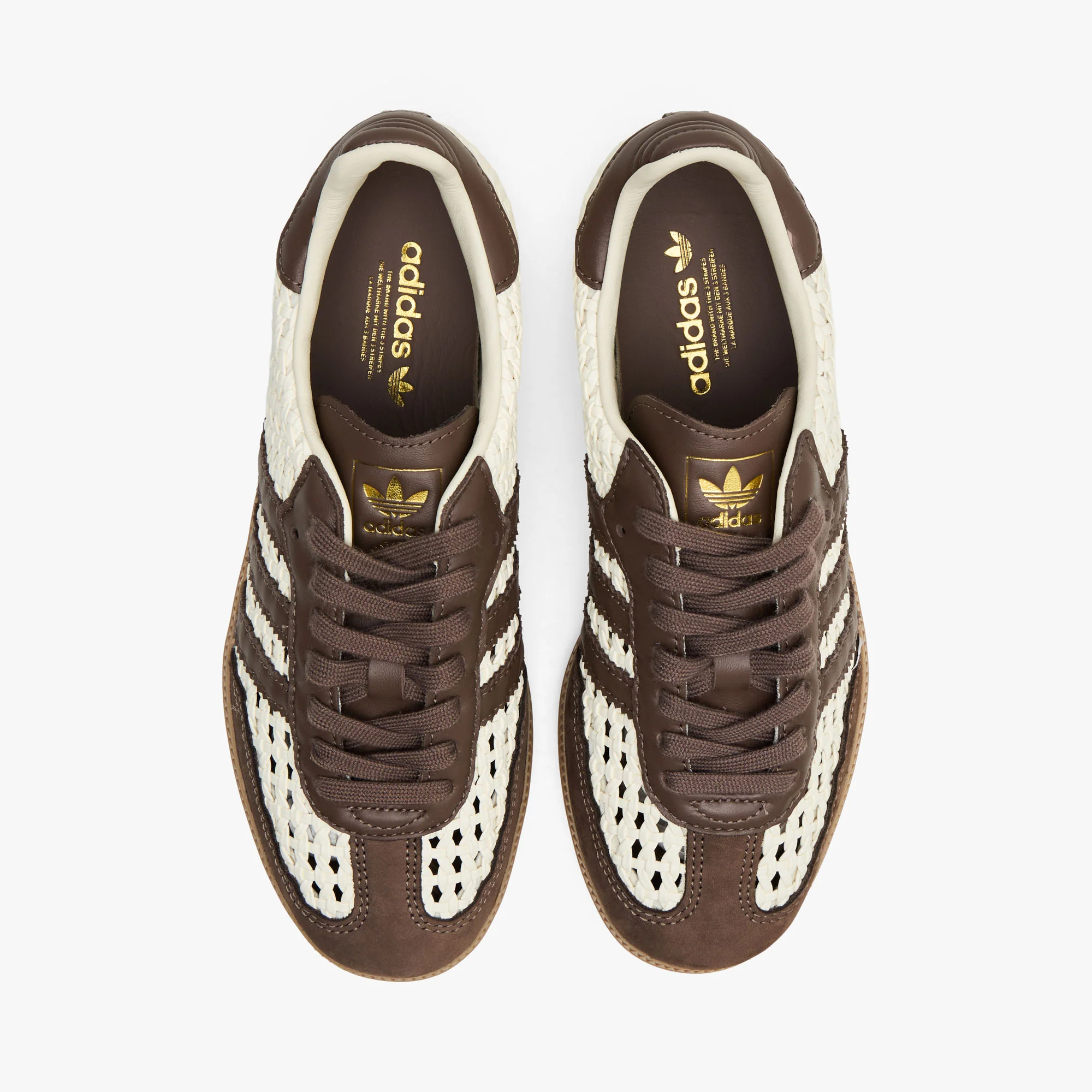 adidas Originals Women's Samba OG Cream White / Earth Strata - Image 4