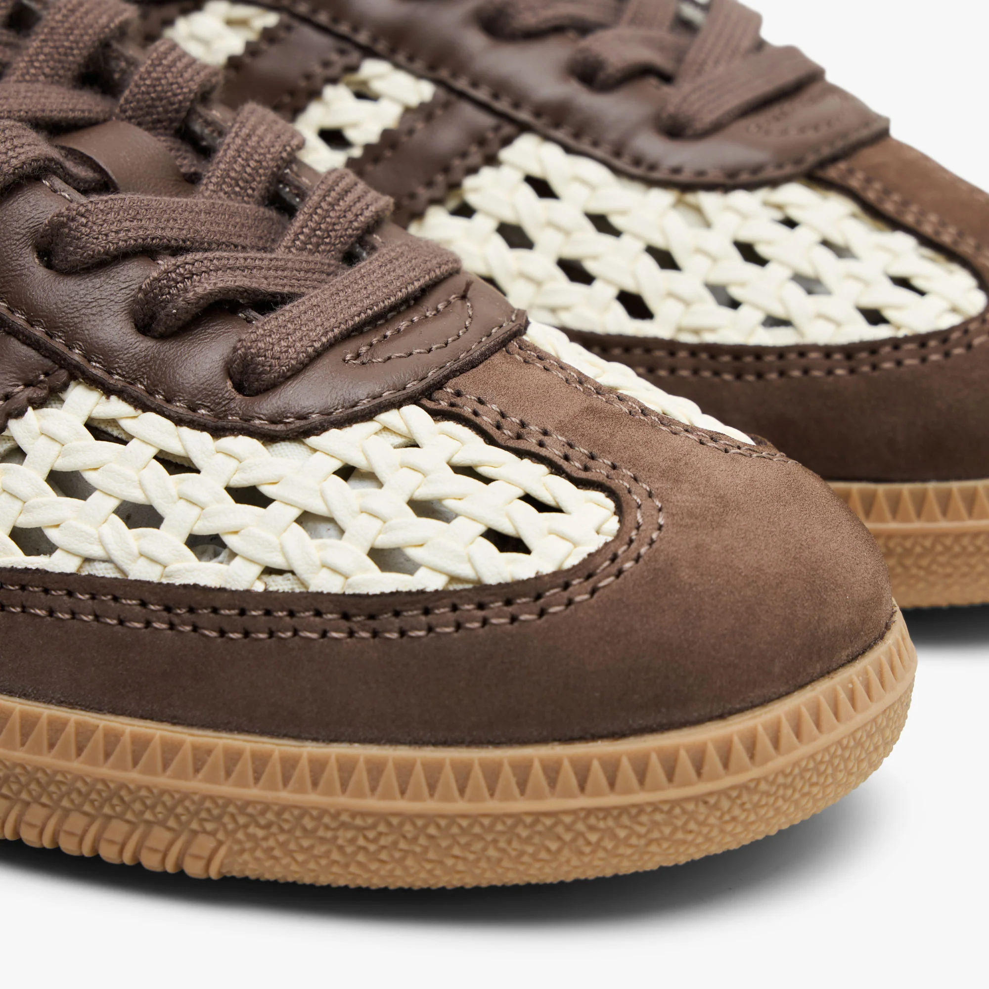 adidas Originals Women's Samba OG Cream White / Earth Strata - Image 5
