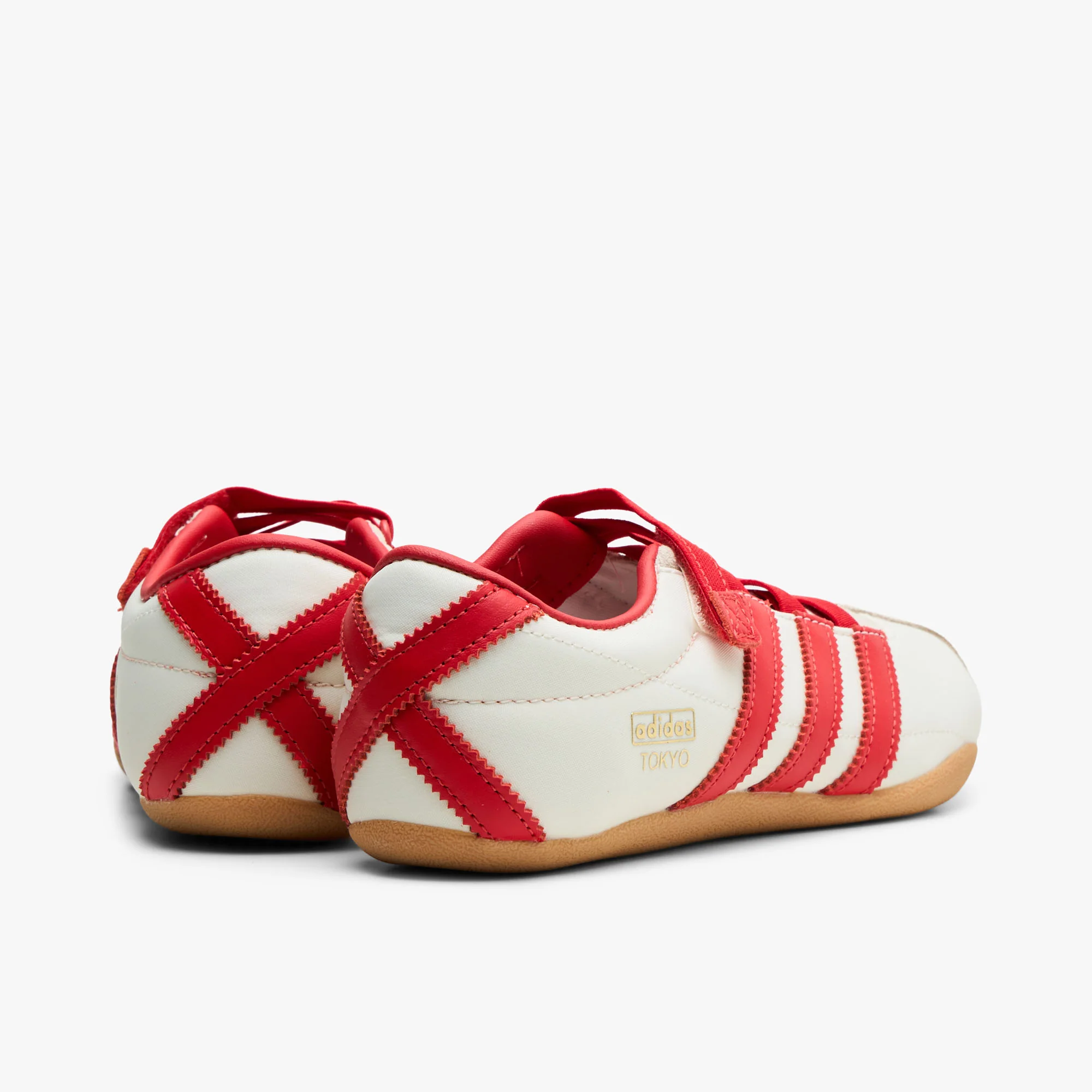 adidas Originals Women's Tokyo MJ Cream White / Red - Image 3