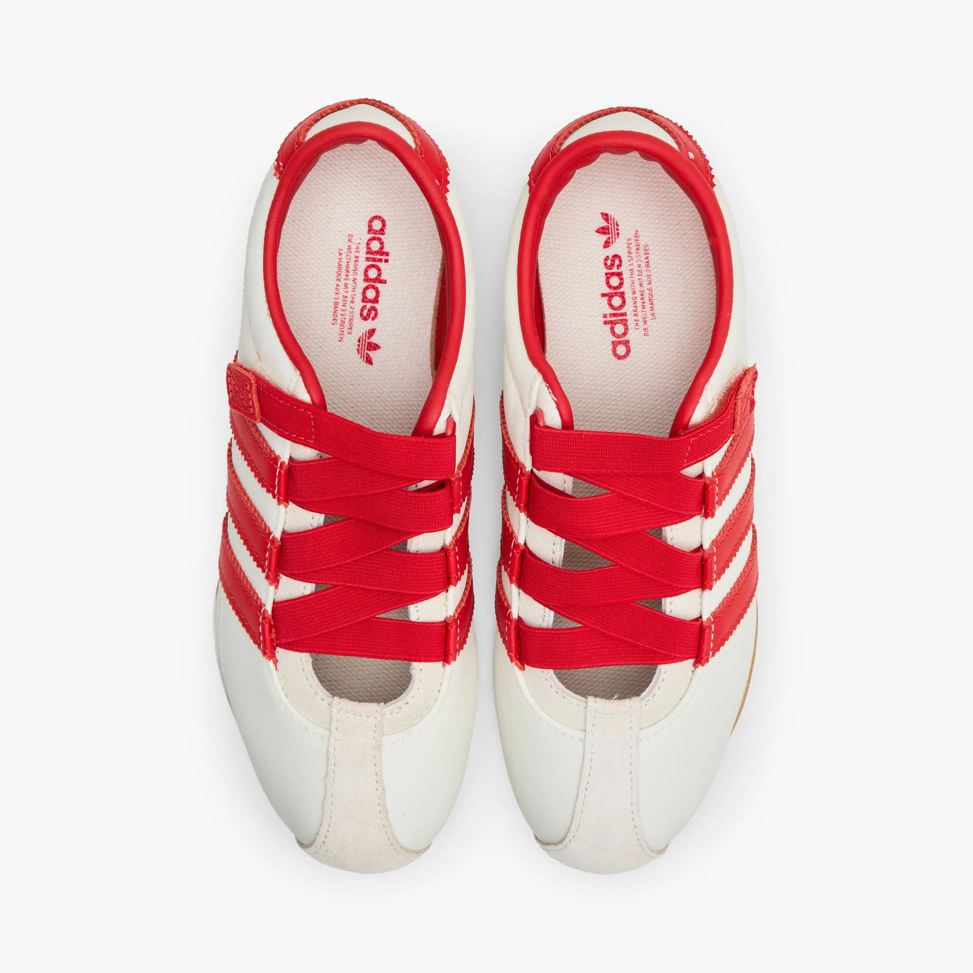 adidas Originals Women's Tokyo MJ Cream White / Red - Image 4