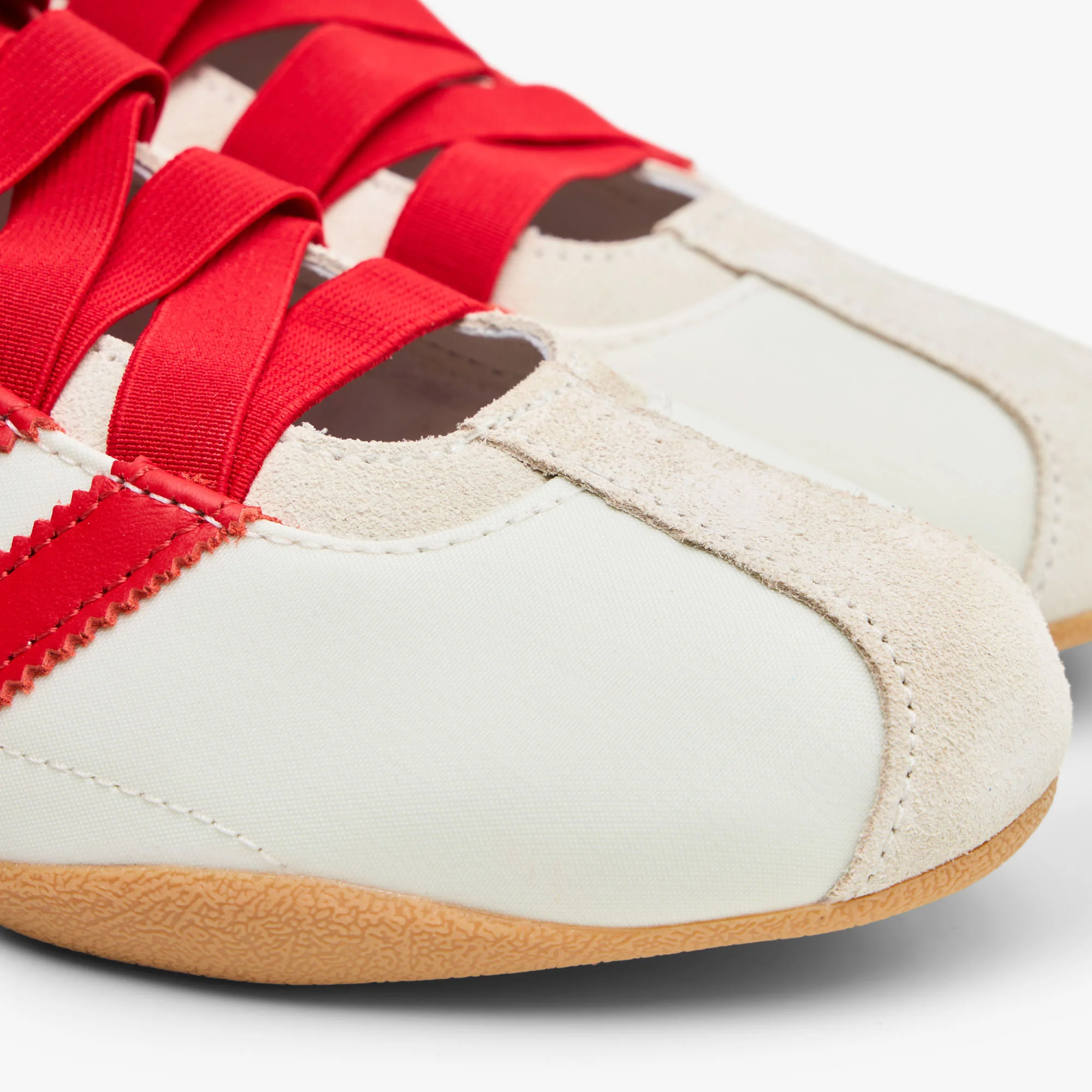 adidas Originals Women's Tokyo MJ Cream White / Red - Image 5