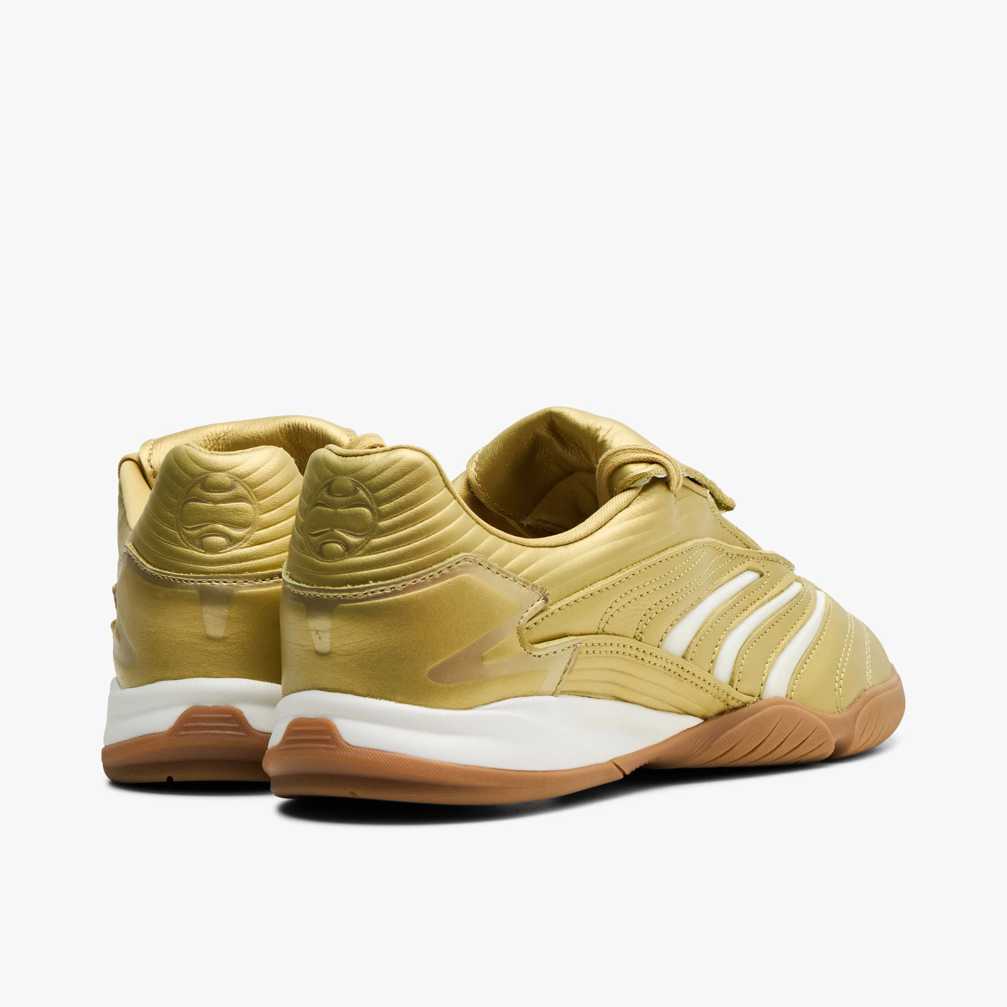 adidas Predator Sala Gold Met. / Core Met. - Core White - Image 3
