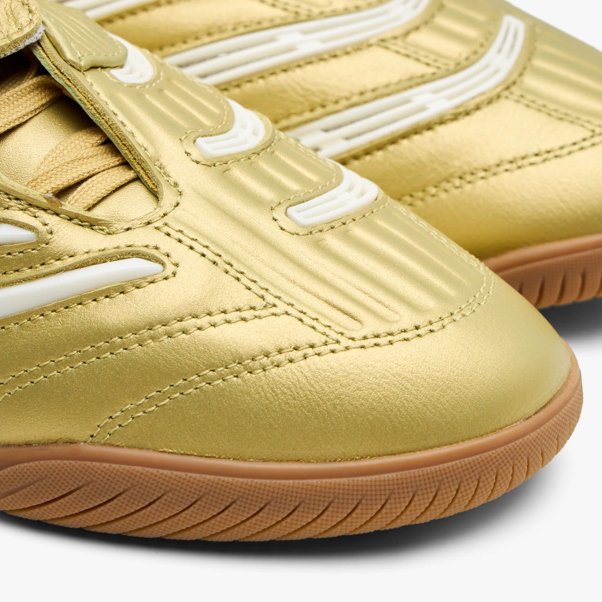 adidas Predator Sala Gold Met. / Core Met. - Core White - Image 5
