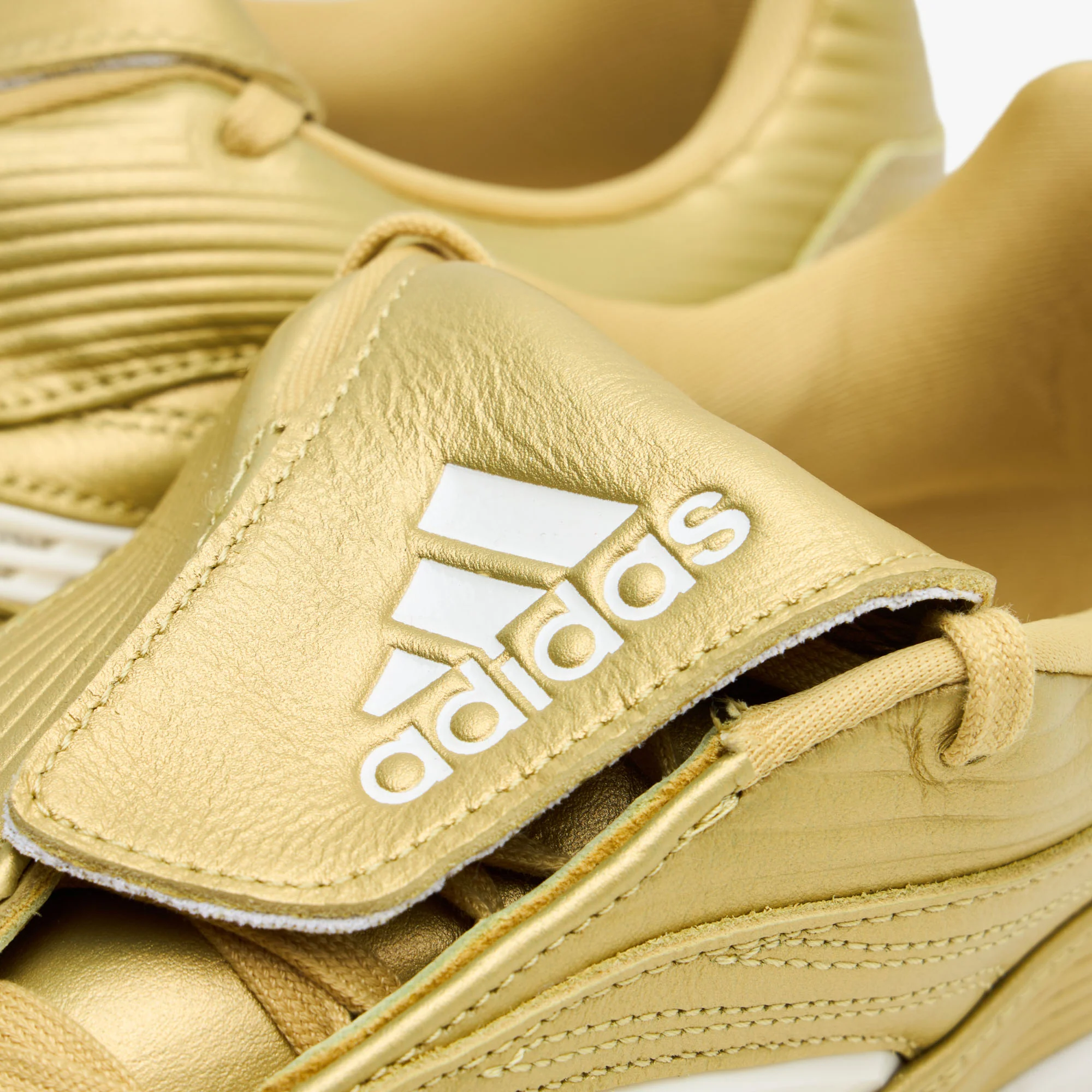 adidas Predator Sala Gold Met. / Core Met. - Core White - Image 6
