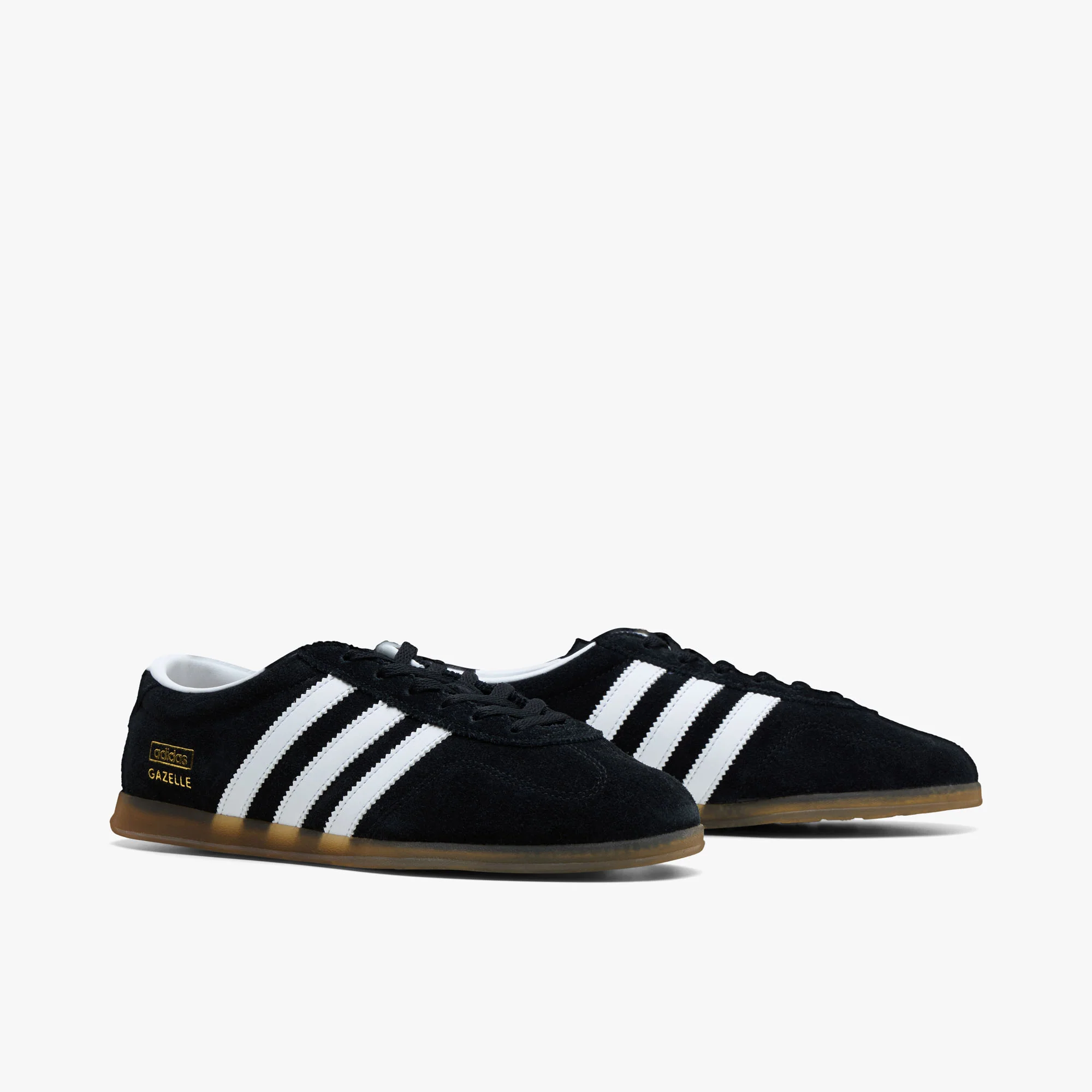 adidas Originals Women's Gazelle Lo Pro Core Black / Cloud White - Gum - Image 3