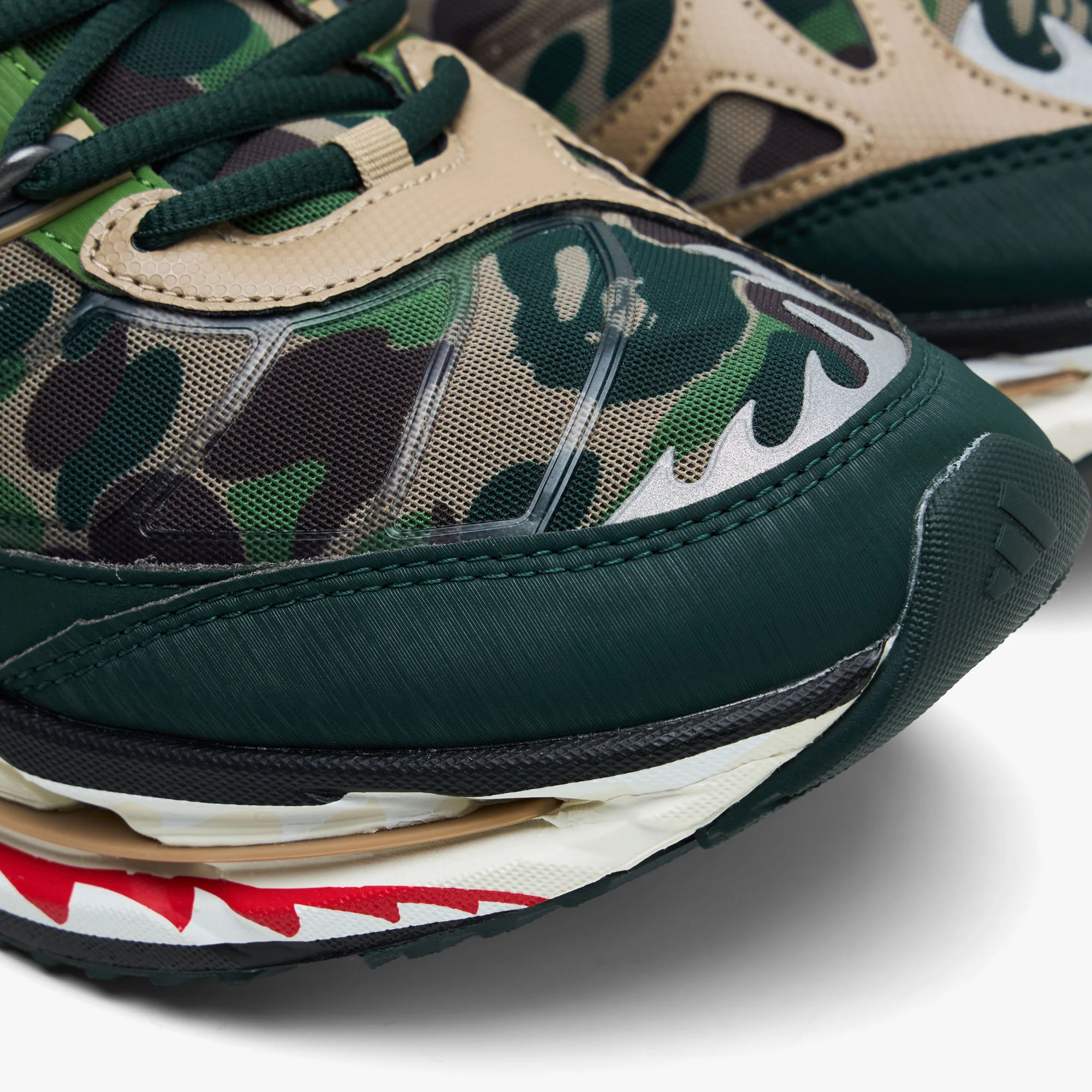 adidas x BAPE Adistar HRMY Hemp / Iron Metallic - Off White - Image 6