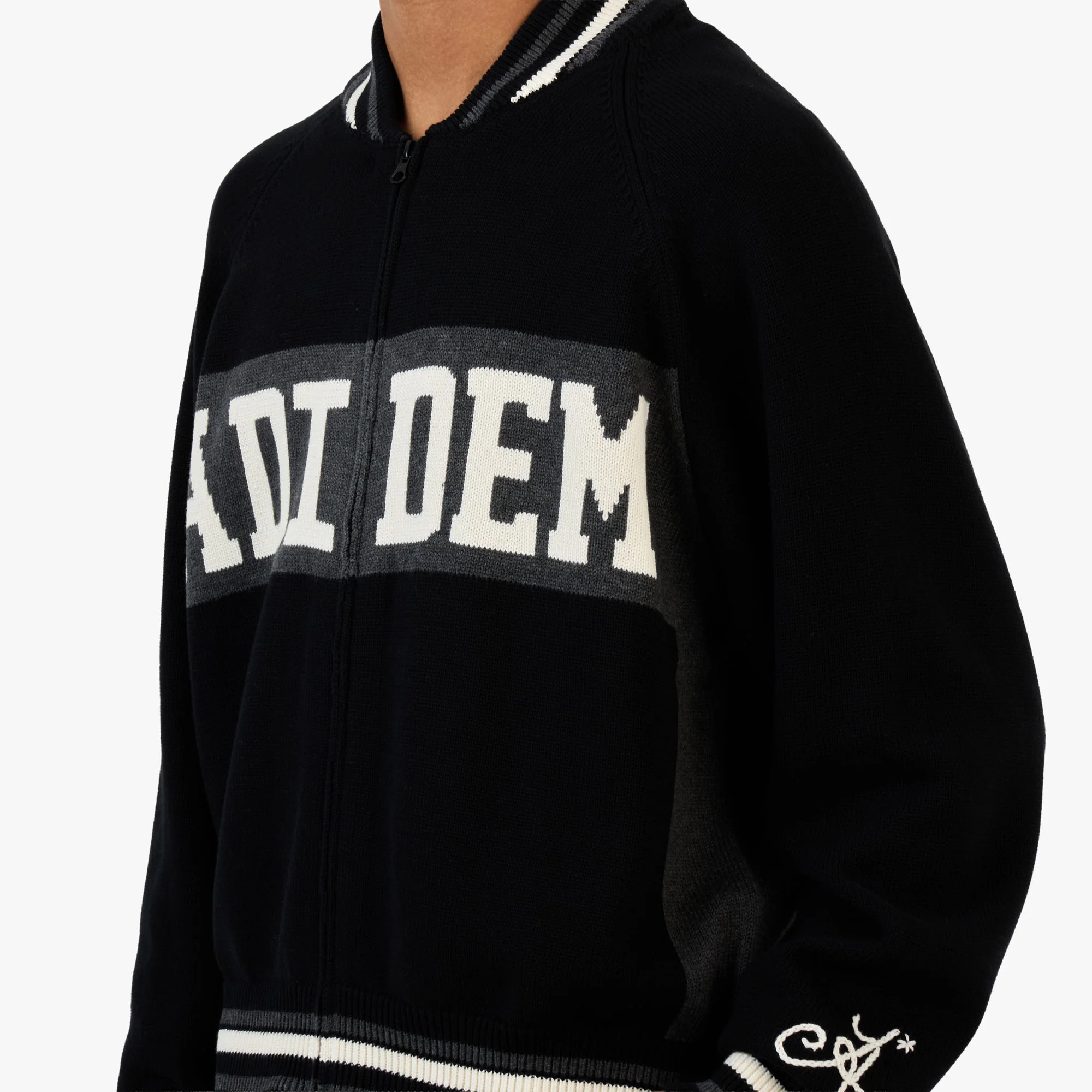 Adidem Astericks Knit Sport Sweater / Black - Image 4