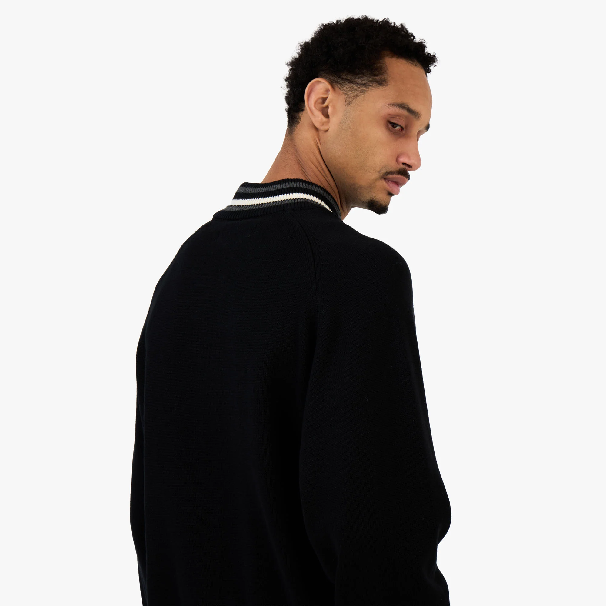 Adidem Astericks Knit Sport Sweater / Black - Image 5