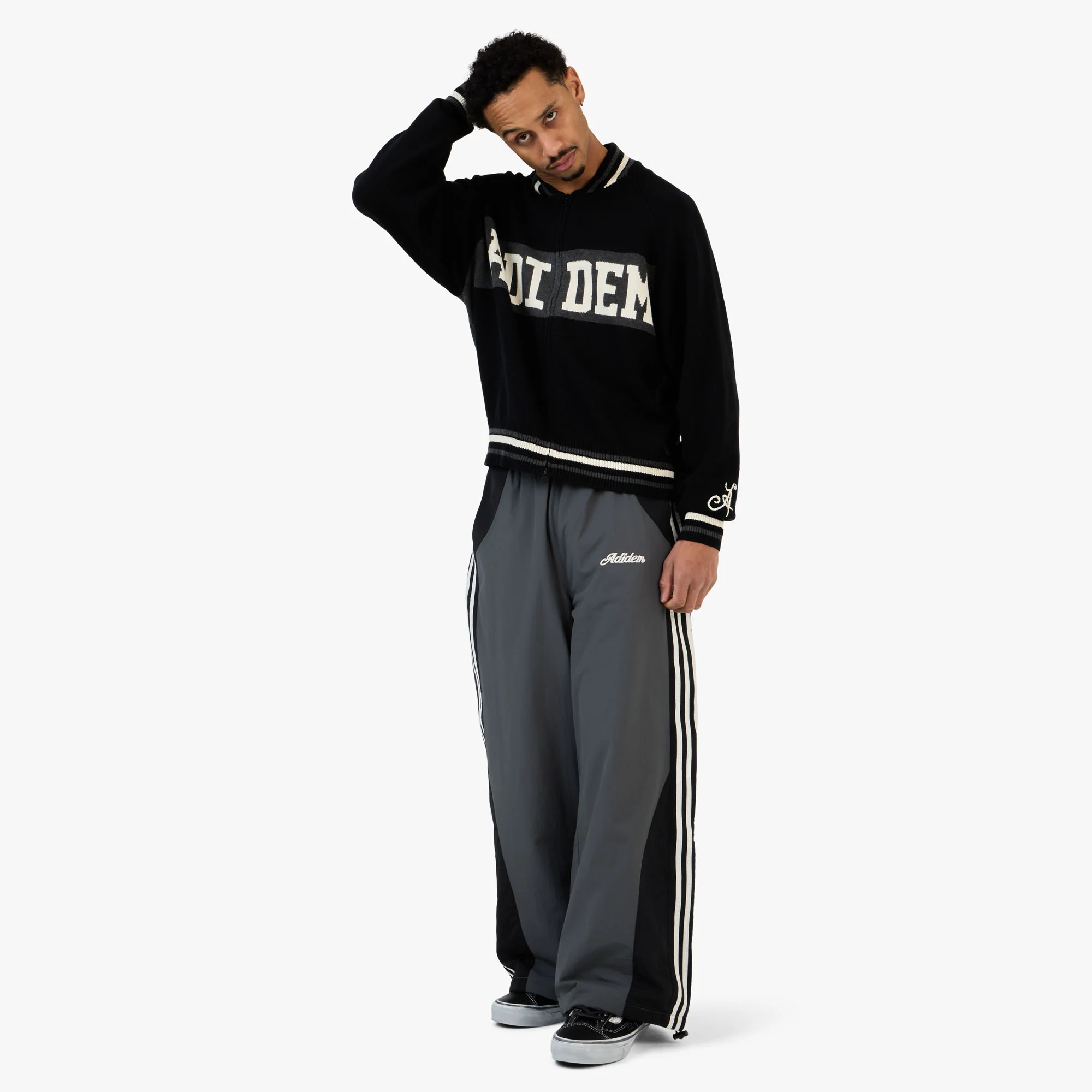 Adidem Astericks Knit Sport Sweater / Black - Image 7