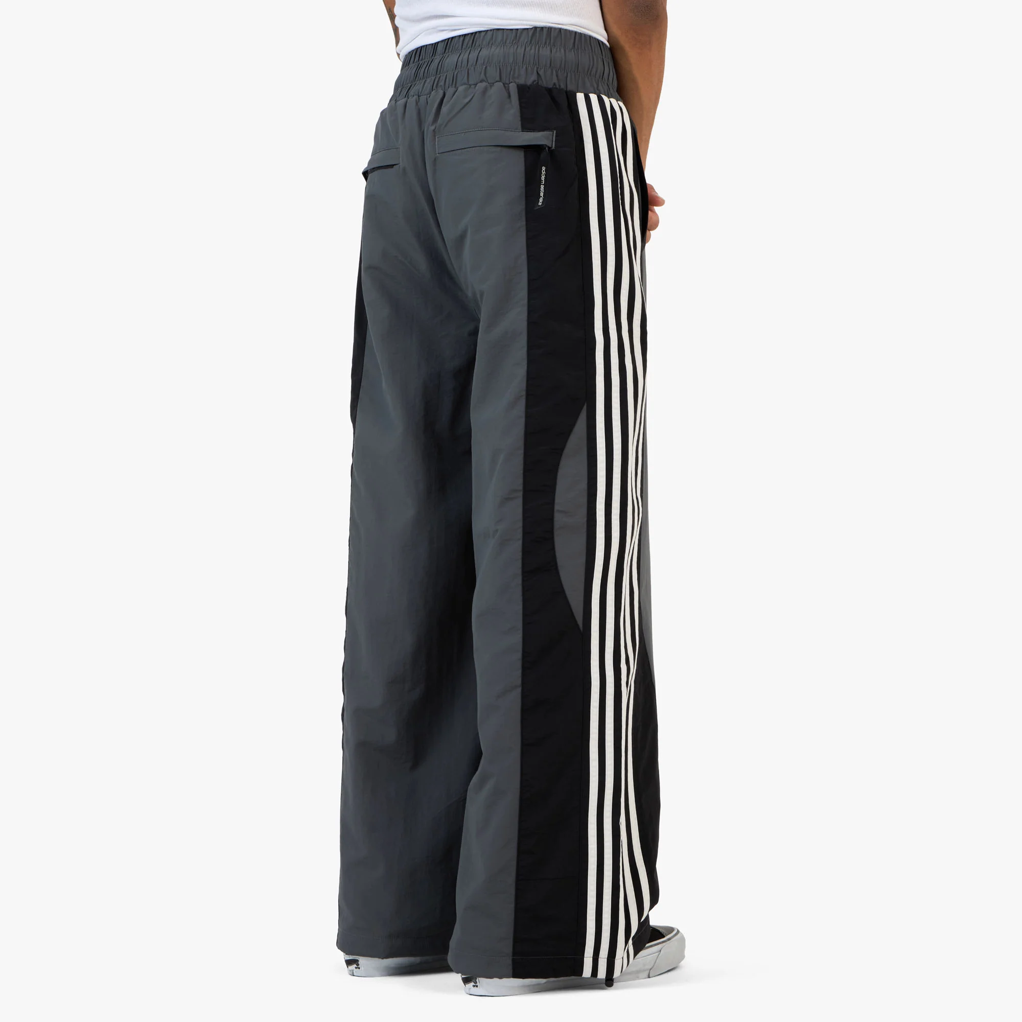 Adidem Astericks Stripped Tracket Pant Black - Image 3