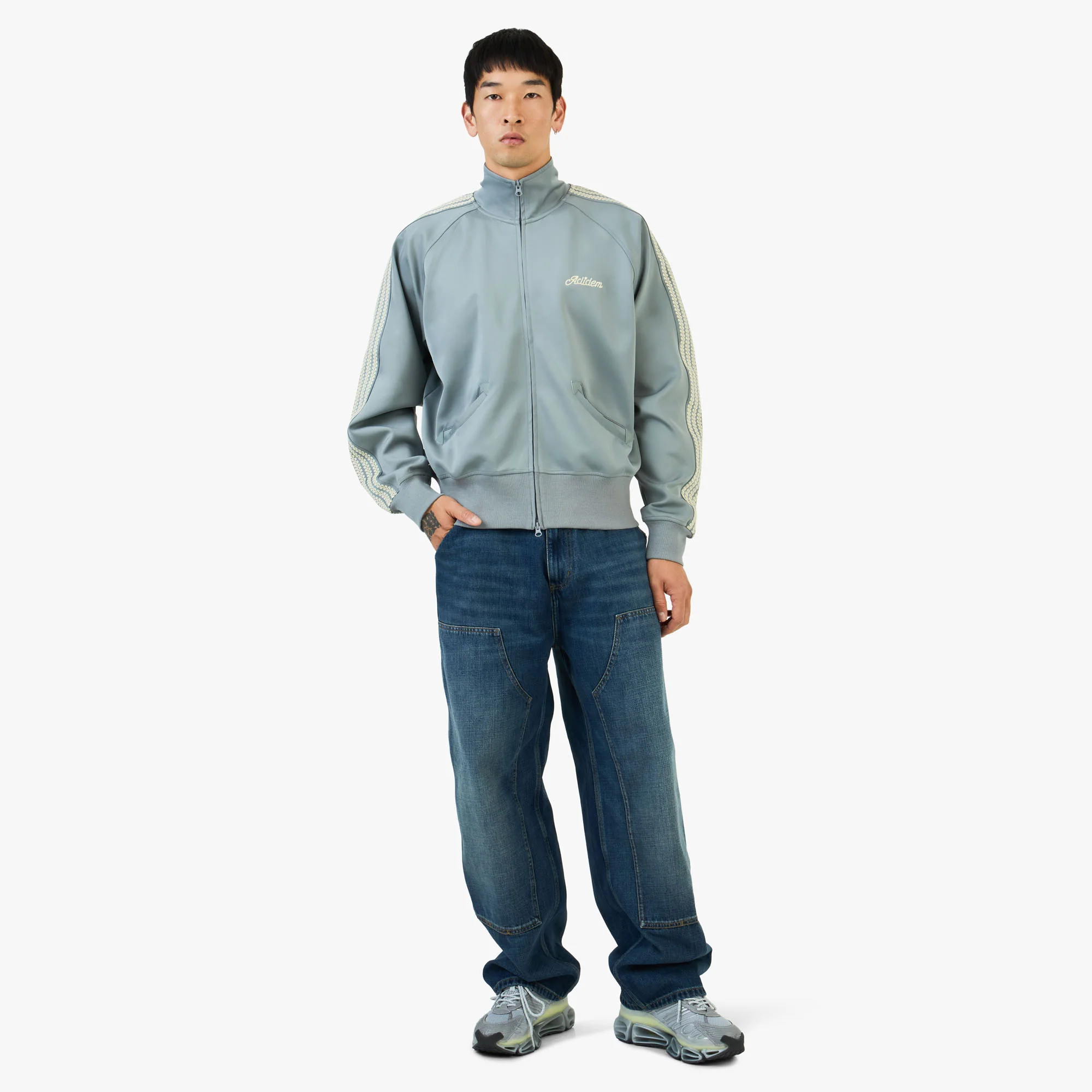 Adidem Asterisks Weave Track Jacket / Grey - Image 6