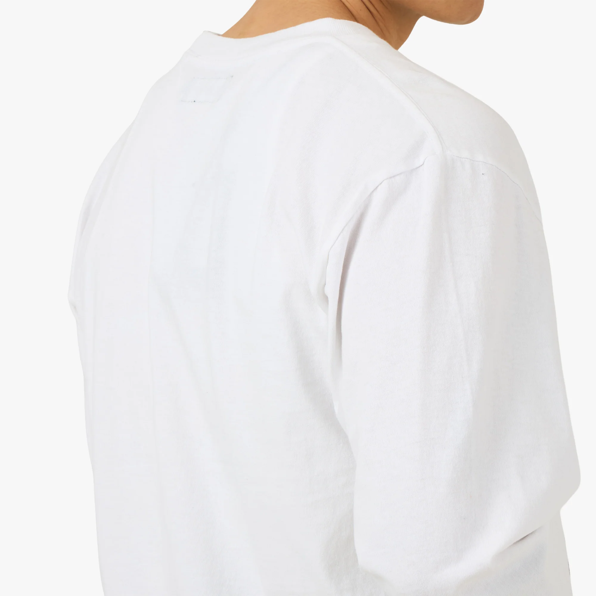 Afield Out Cosmos Longsleeve T-Shirt White - Image 5
