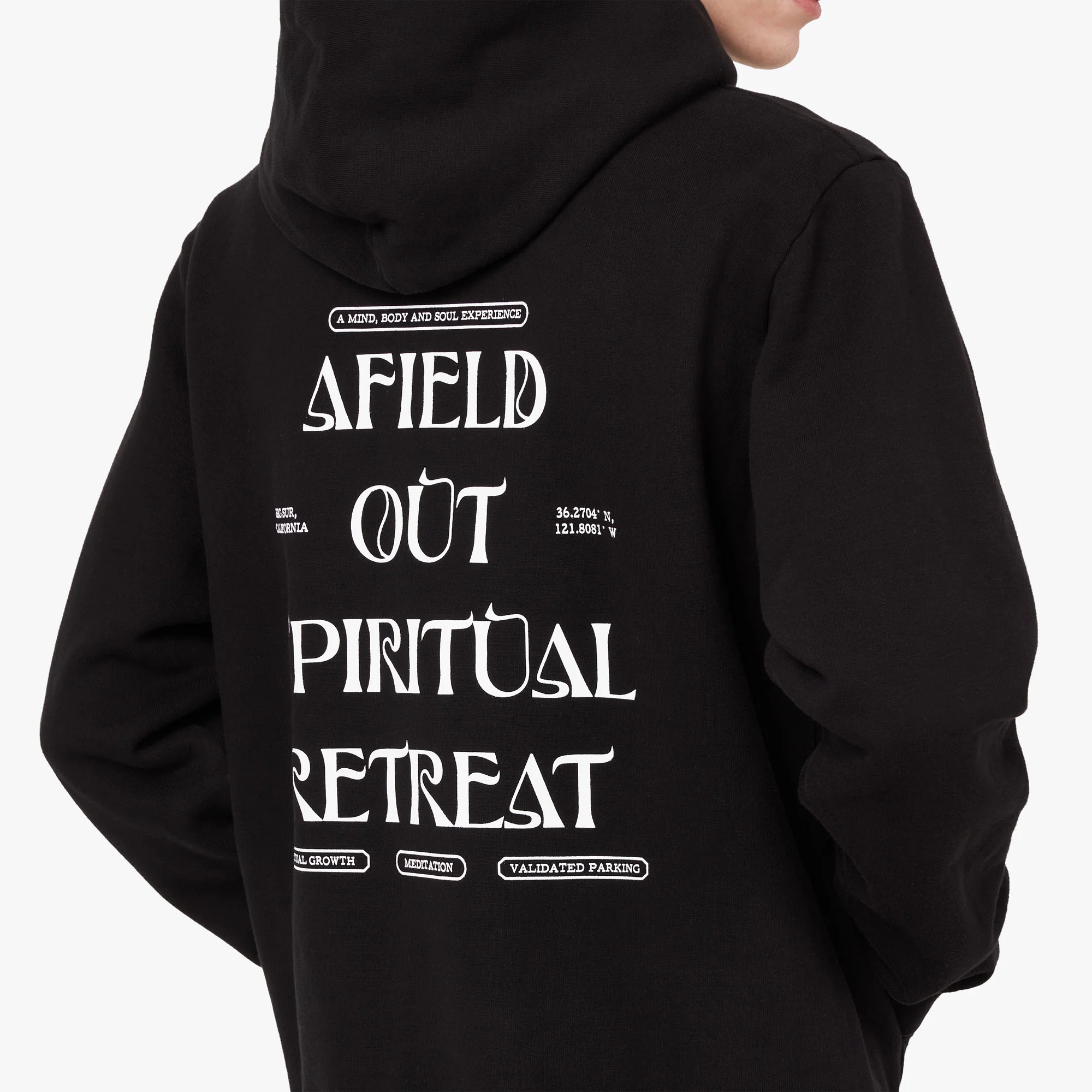 Afield Out Retreat Pullover Hoodie / Black - Image 5