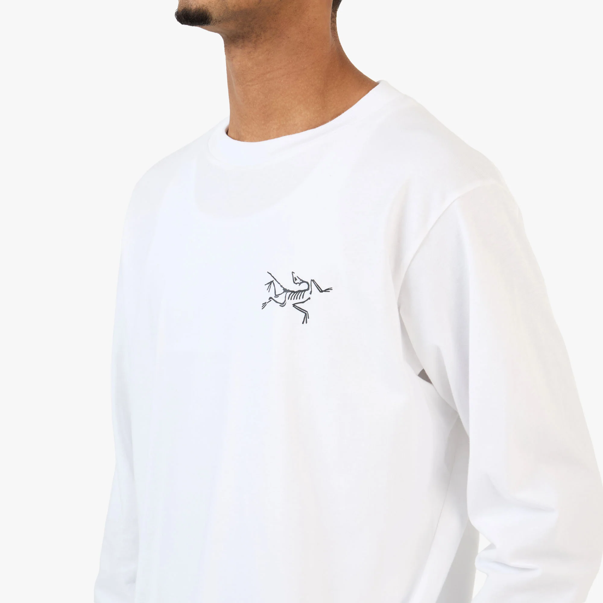 Arc'teryx Kragg Cotton LS White Light/Black - Image 4